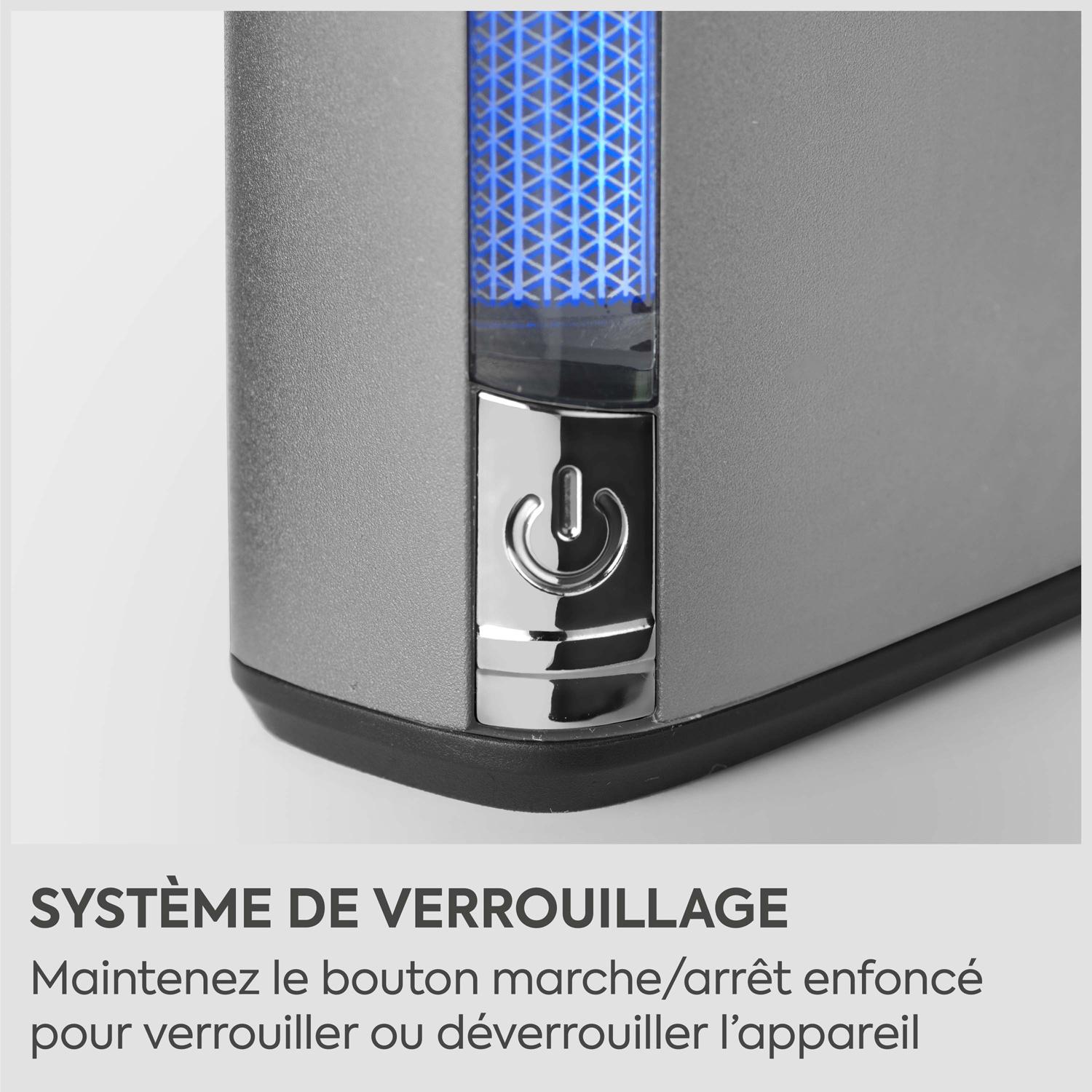 Voir la diapositive 11 : BABYLISS Rasoir électrique FS996SE - Gris