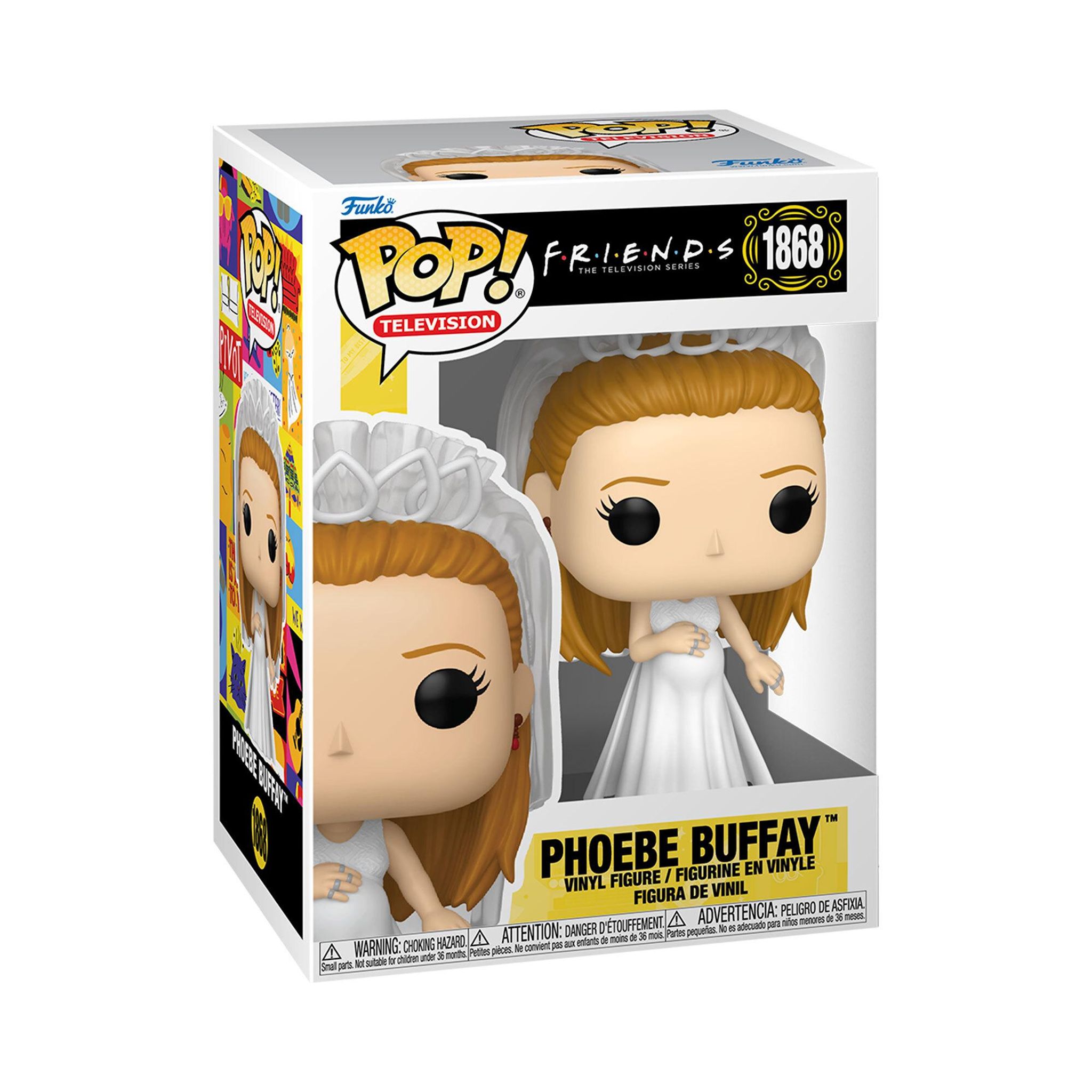 FUNKO Figurine Pop TV Friends Phoebe Buffay robe de mariée