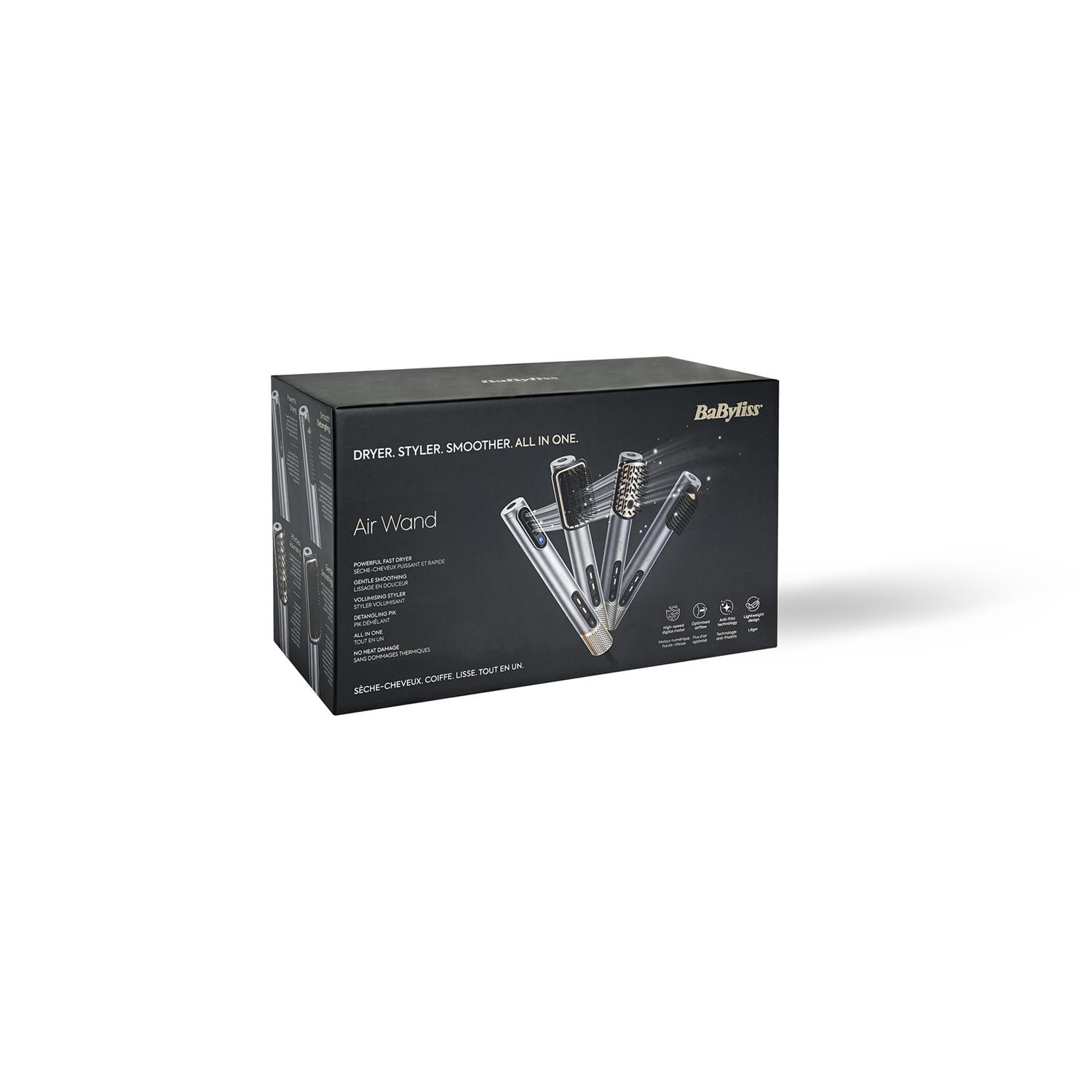 Voir la diapositive 2 : BABYLISS Sèche cheveux AS6554E - Gris