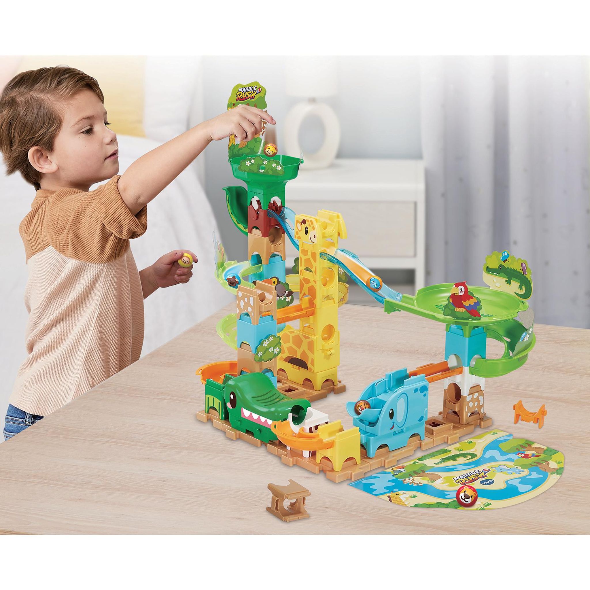Voir la diapositive 7 : VTECH Marble Rush Junior Animal Set J100