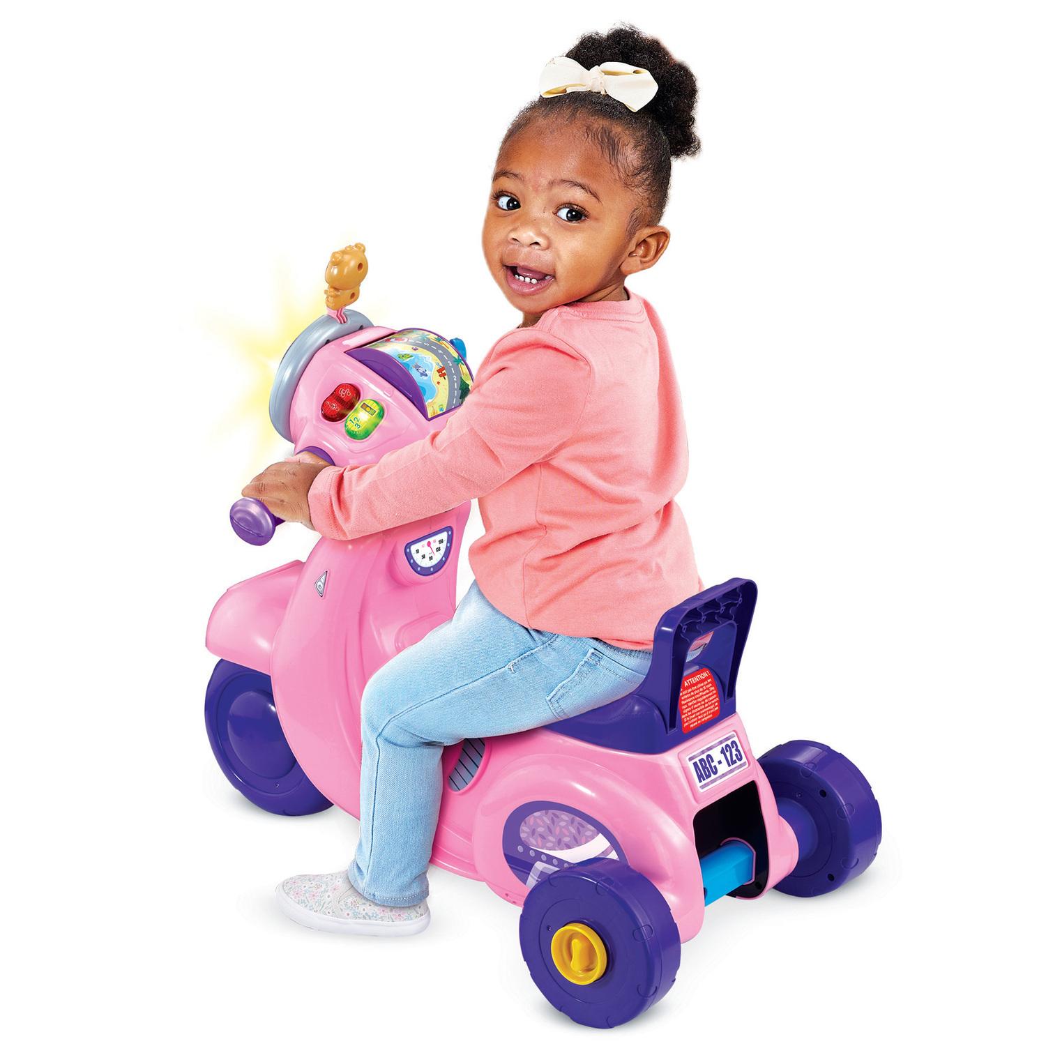 Voir la diapositive 4 : VTECH Porteur Scooter Interactif 3 en 1 - Rose