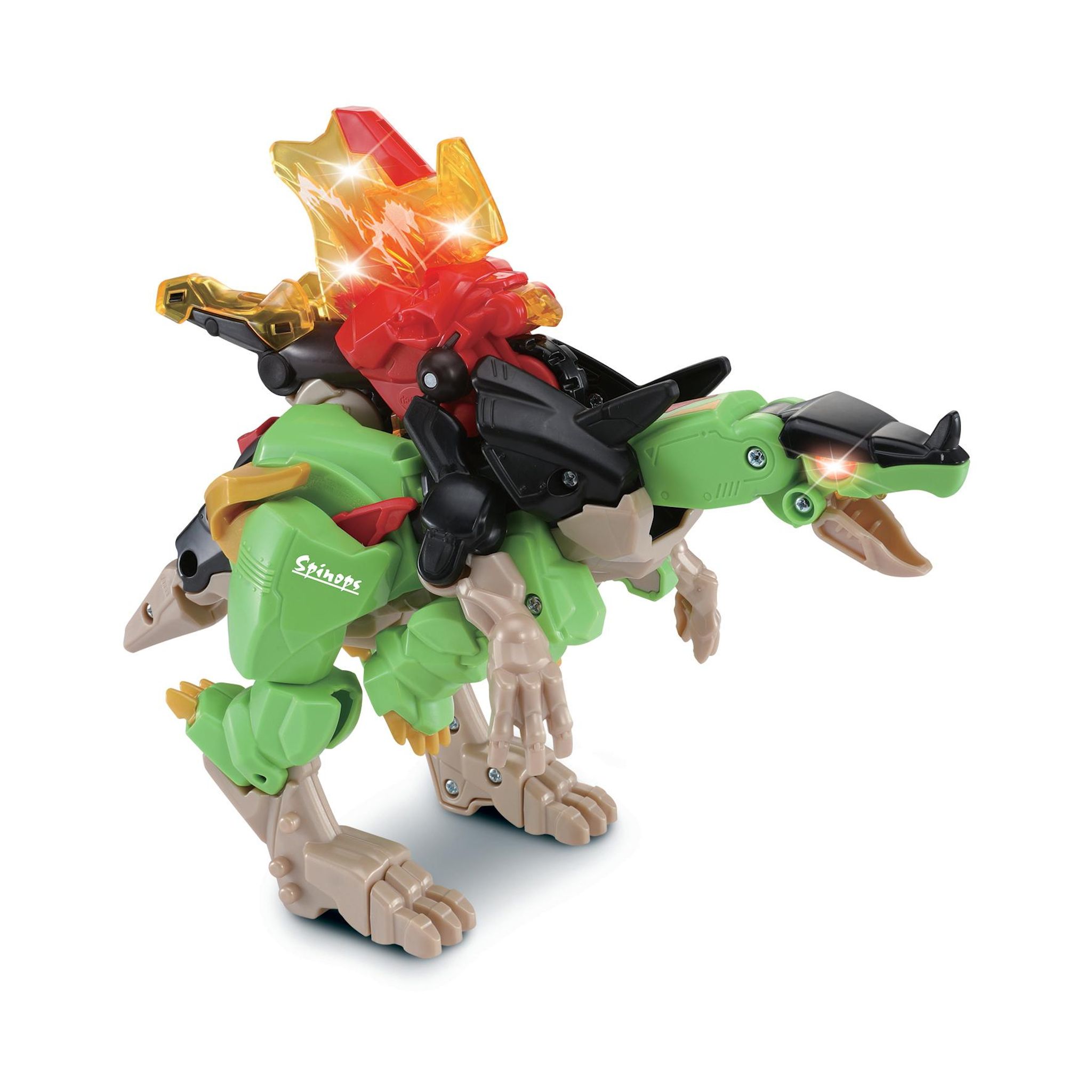 Voir la diapositive 6 : VTECH Switch & Go Dinos Combo Spinops , le super spinosaure 2 en 1