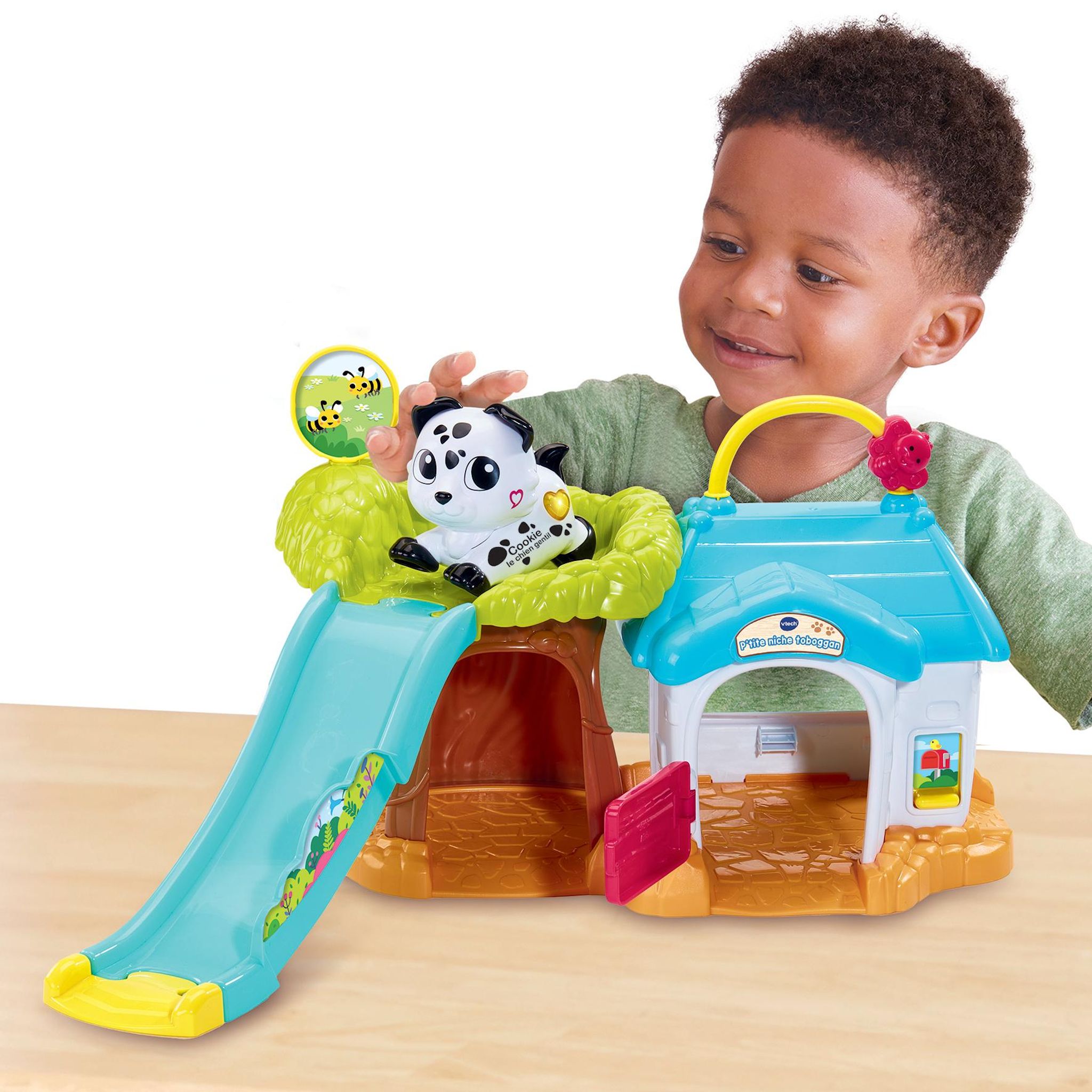Voir la diapositive 8 : VTECH Niche Toboggan Tut Tut Animaux Bisous