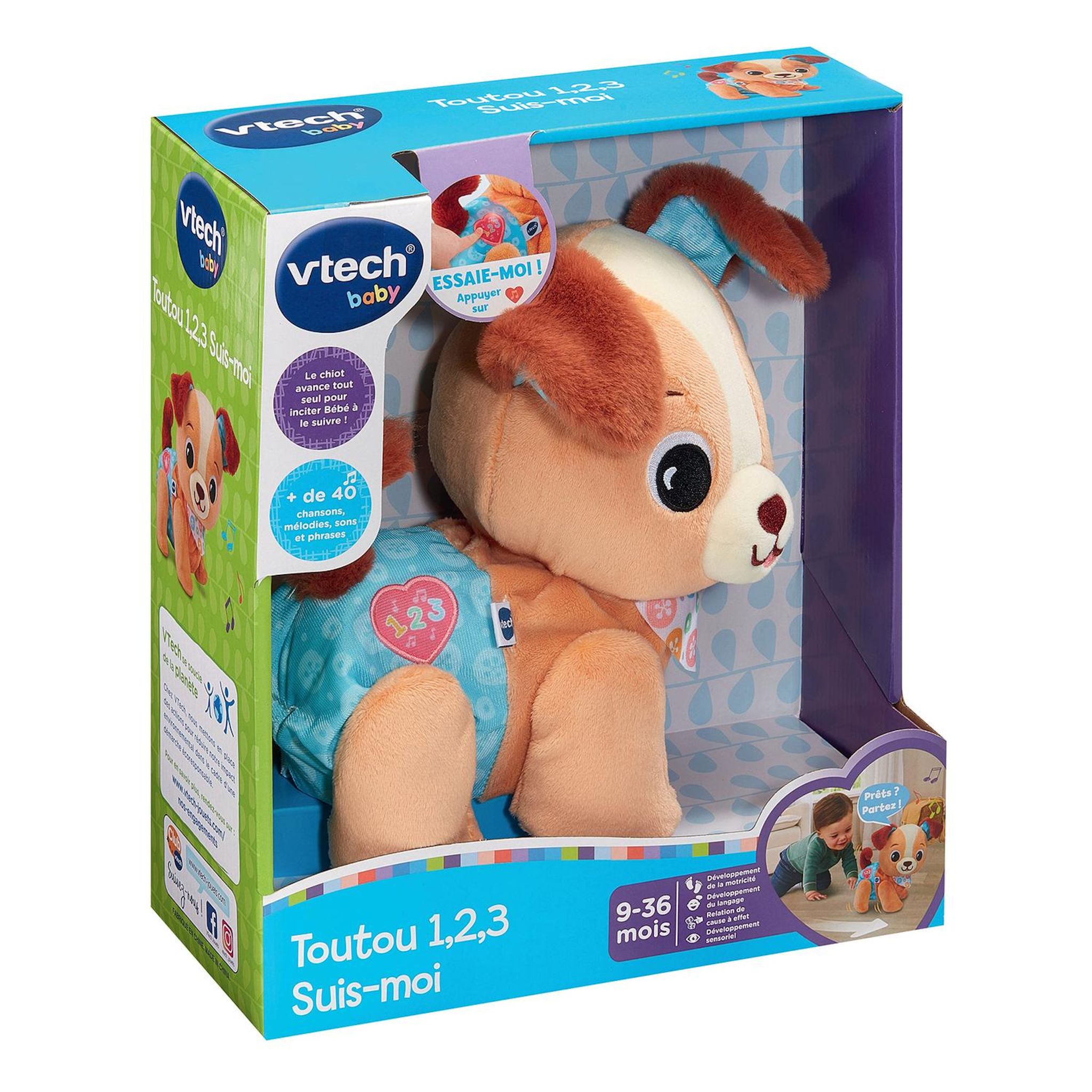 Voir la diapositive 6 : VTECH Toutot 1 2 3, Suis moi