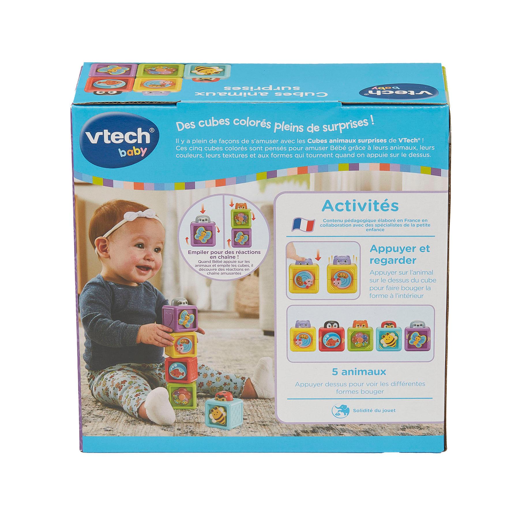 Voir la diapositive 4 : VTECH Cubes Animaux Surprises