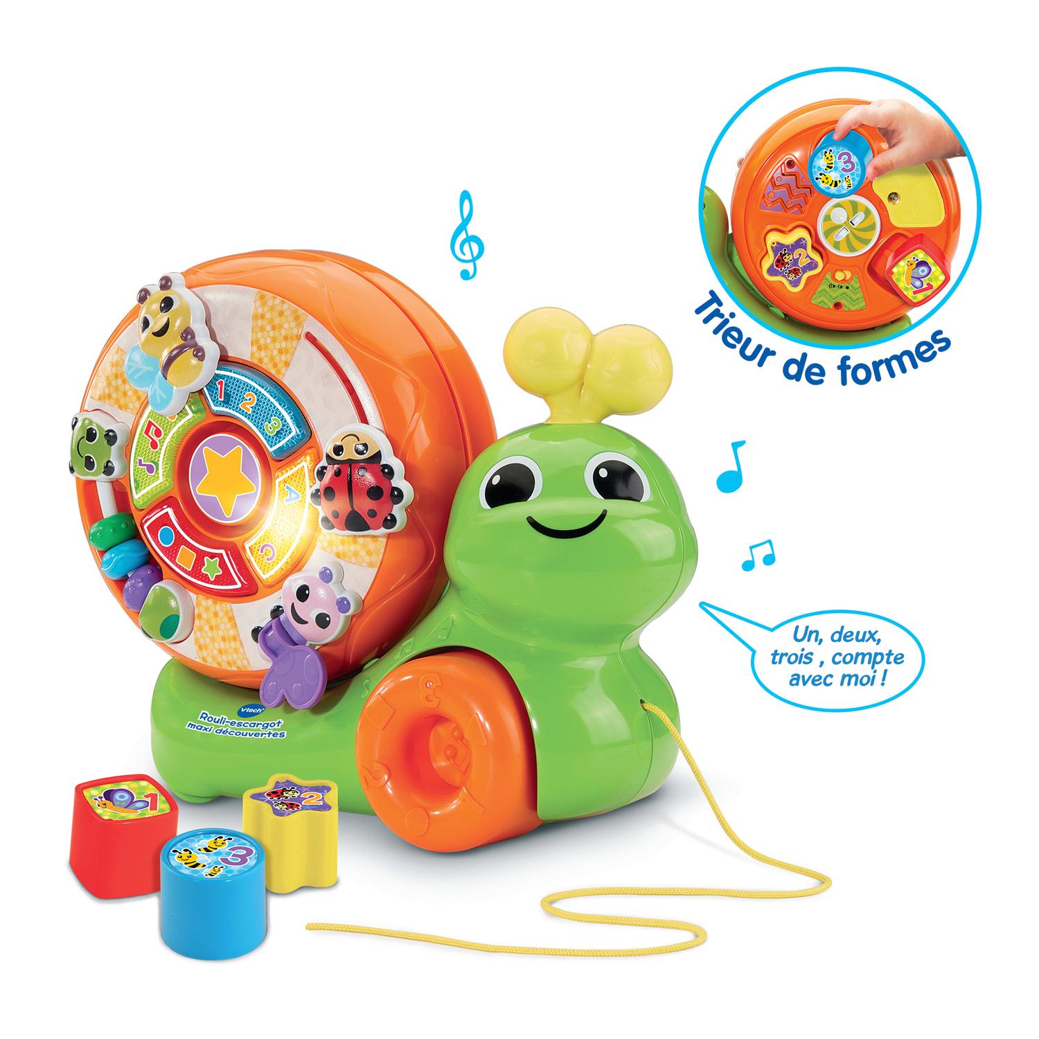 VTECH Rouli Escargot Maxi Découverte