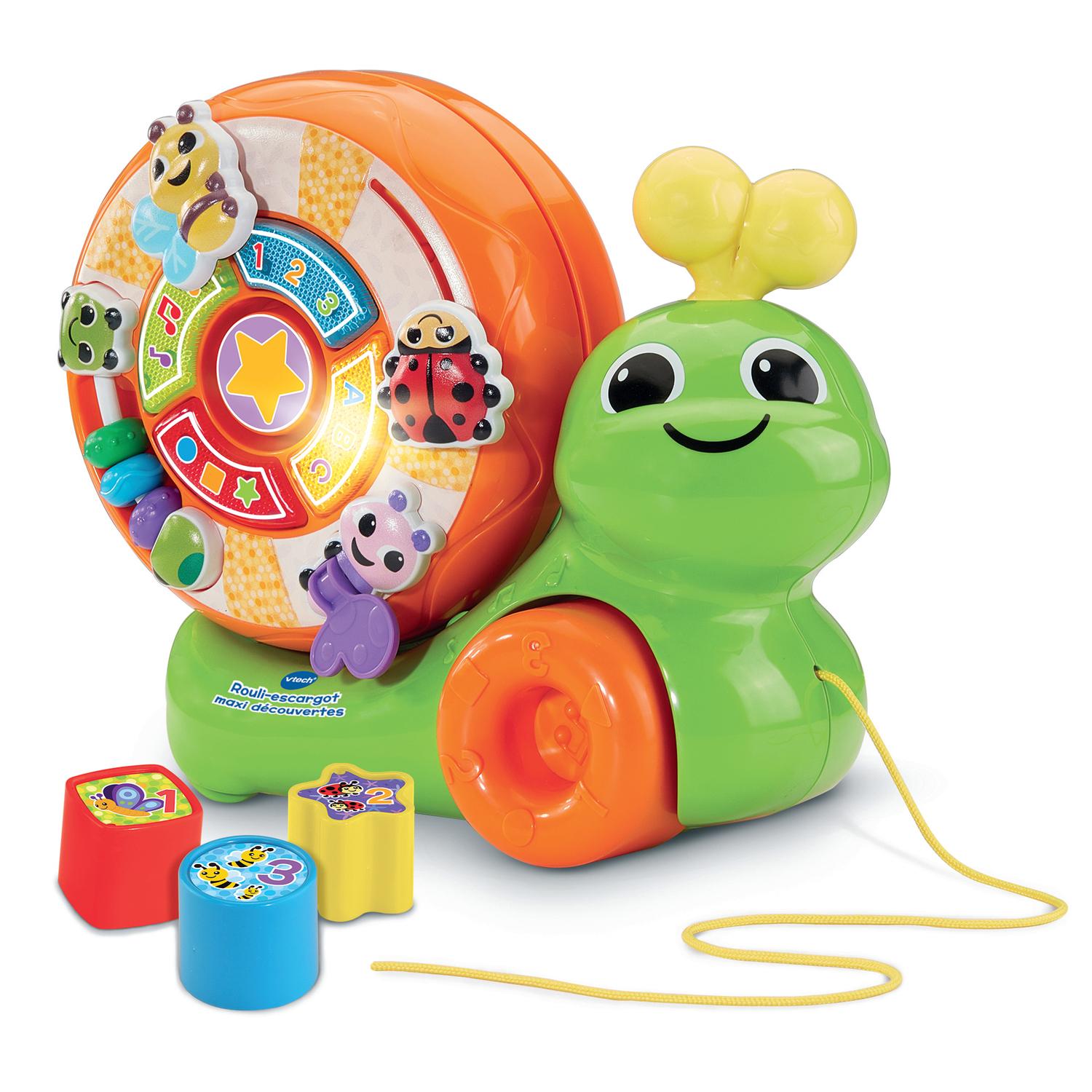 Voir la diapositive 2 : VTECH Rouli Escargot Maxi Découverte