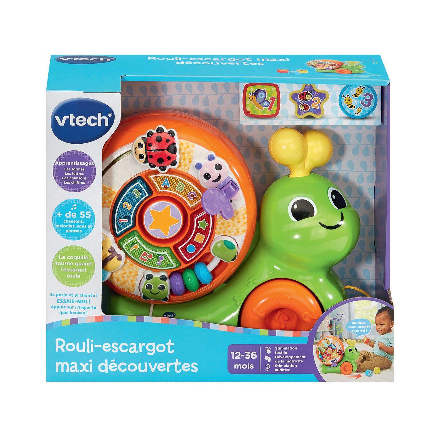 Voir la diapositive 5 : VTECH Rouli Escargot Maxi Découverte
