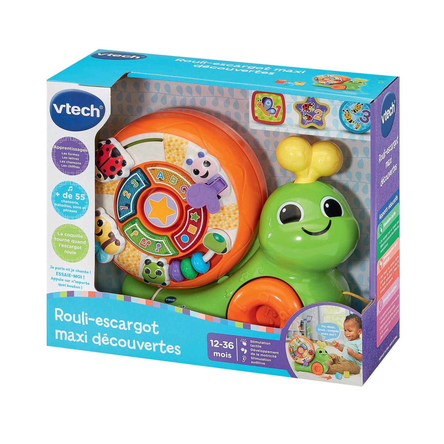 Voir la diapositive 7 : VTECH Rouli Escargot Maxi Découverte