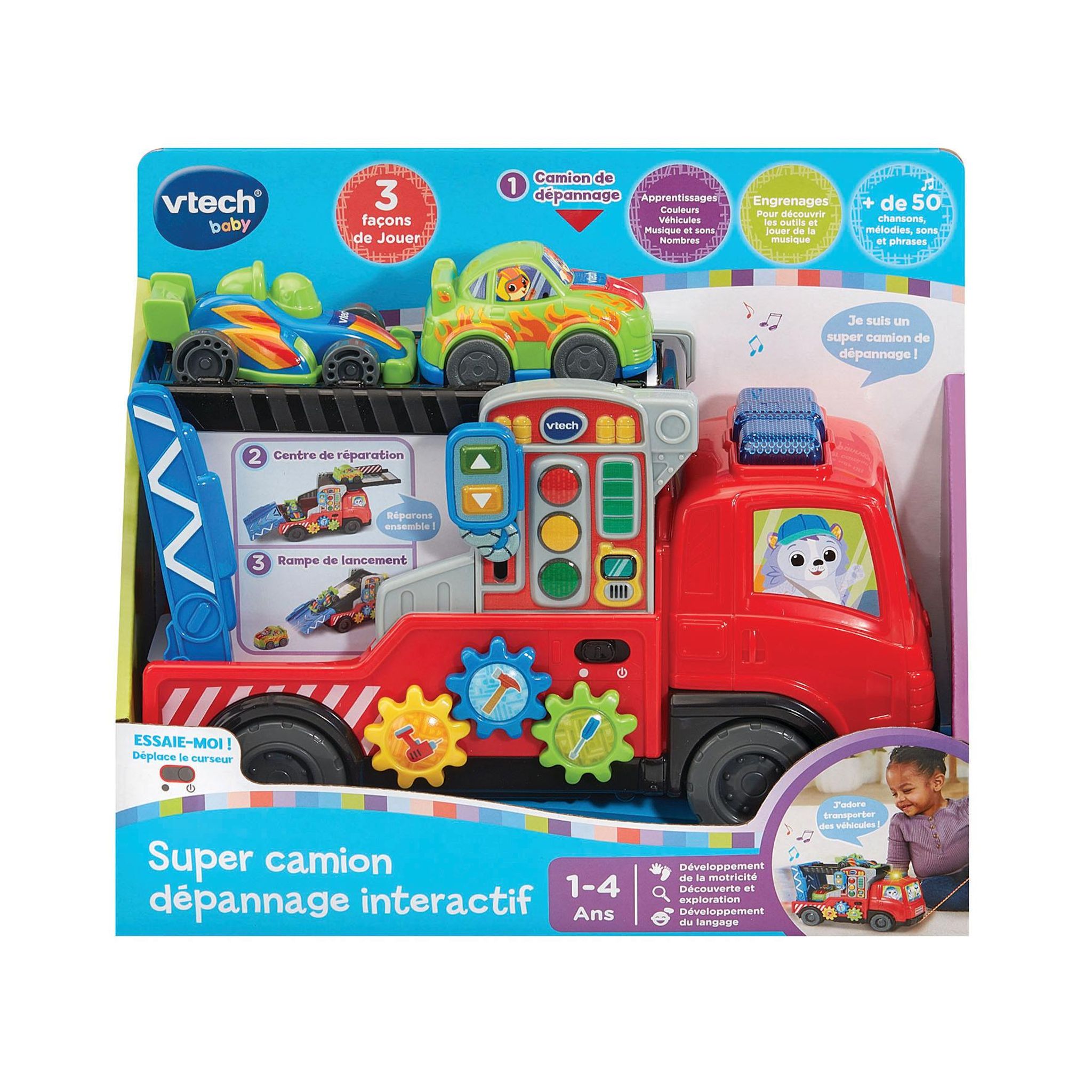 VTECH Super camion dépannage interactif