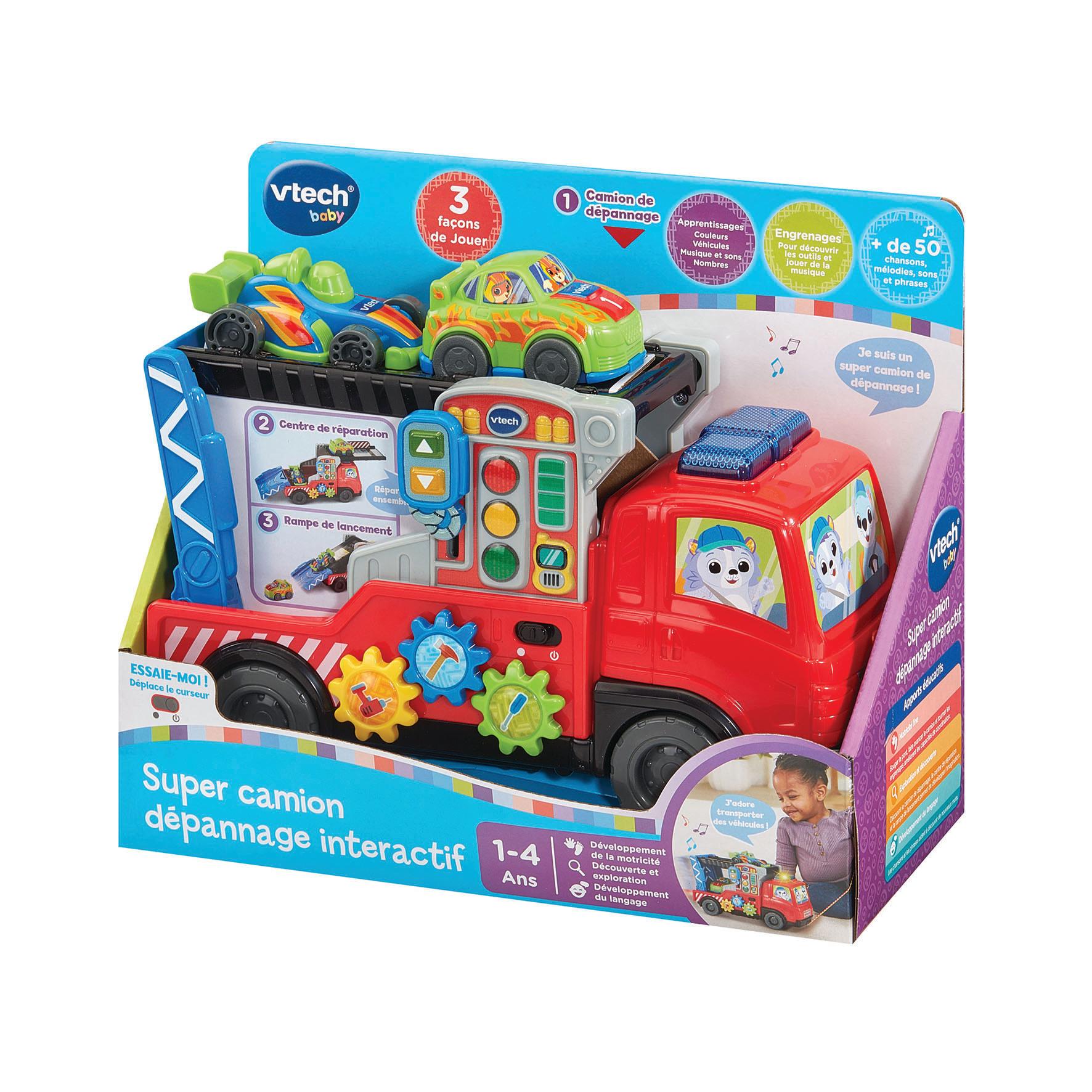 Voir la diapositive 3 : VTECH Super camion dépannage interactif