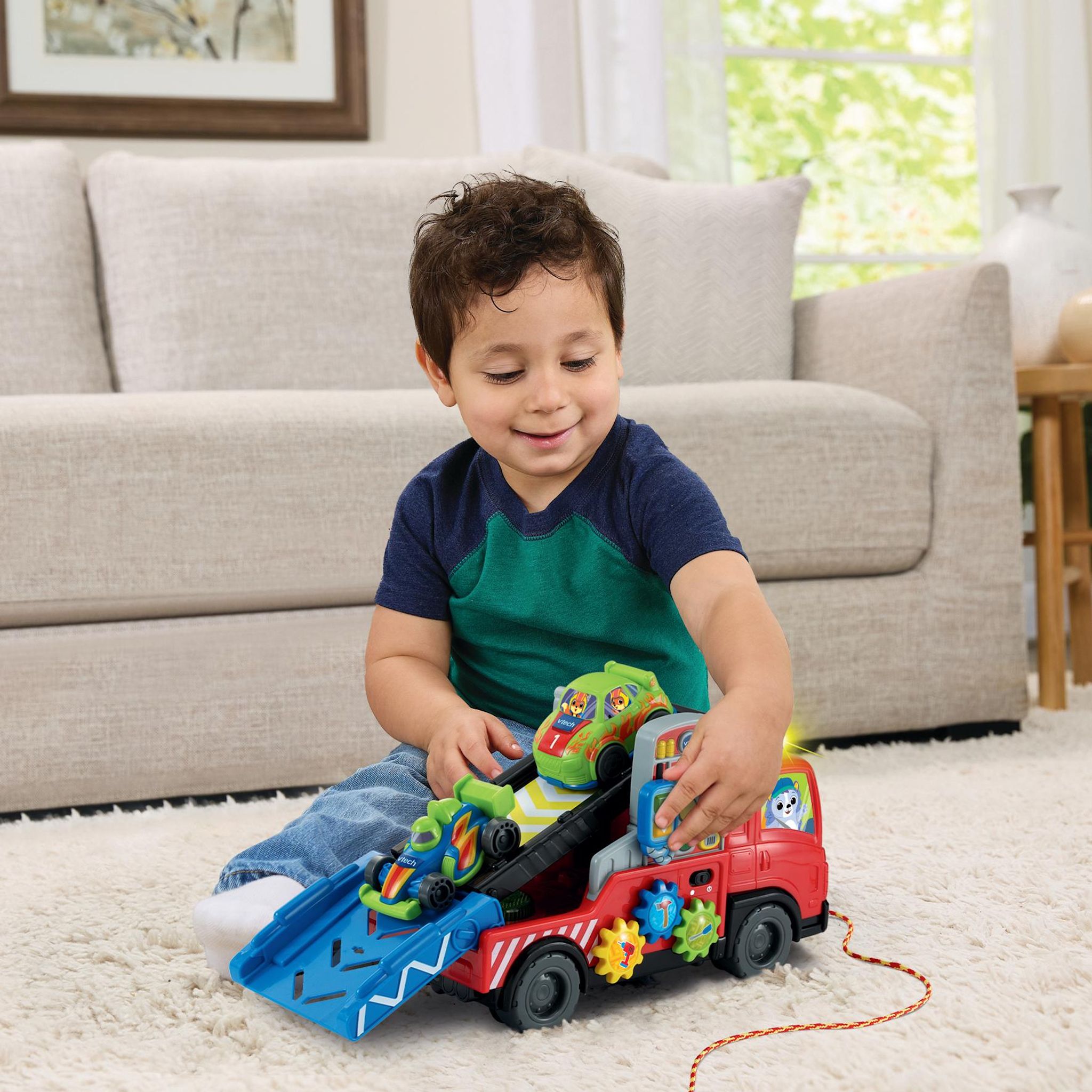 Voir la diapositive 9 : VTECH Super camion dépannage interactif