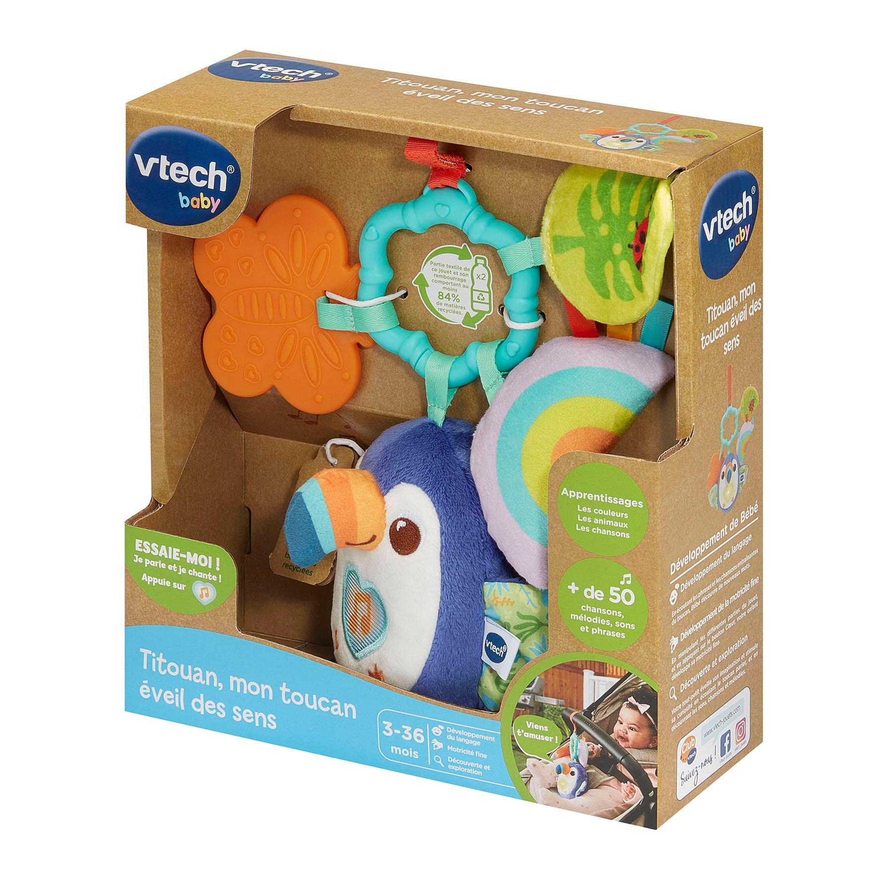 Voir la diapositive 2 : VTECH Titouan, mon Toucan éveil des sens