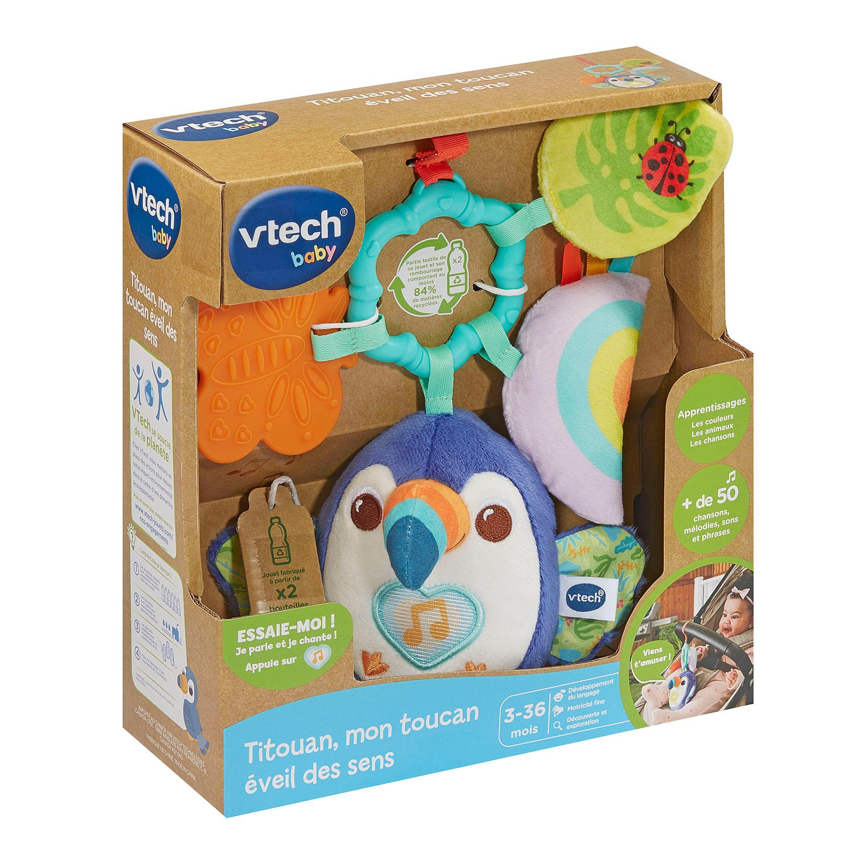 Voir la diapositive 3 : VTECH Titouan, mon Toucan éveil des sens