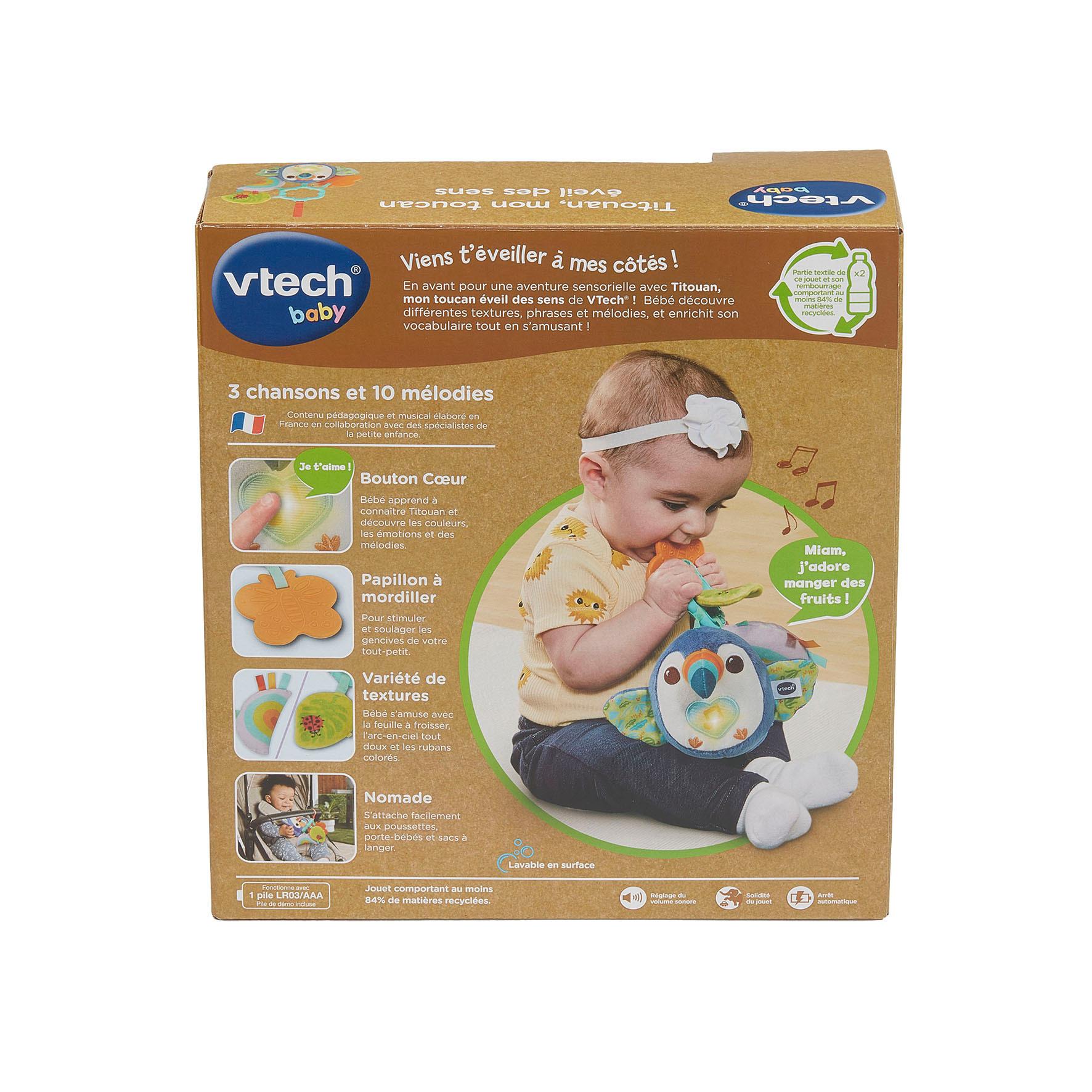 Voir la diapositive 4 : VTECH Titouan, mon Toucan éveil des sens