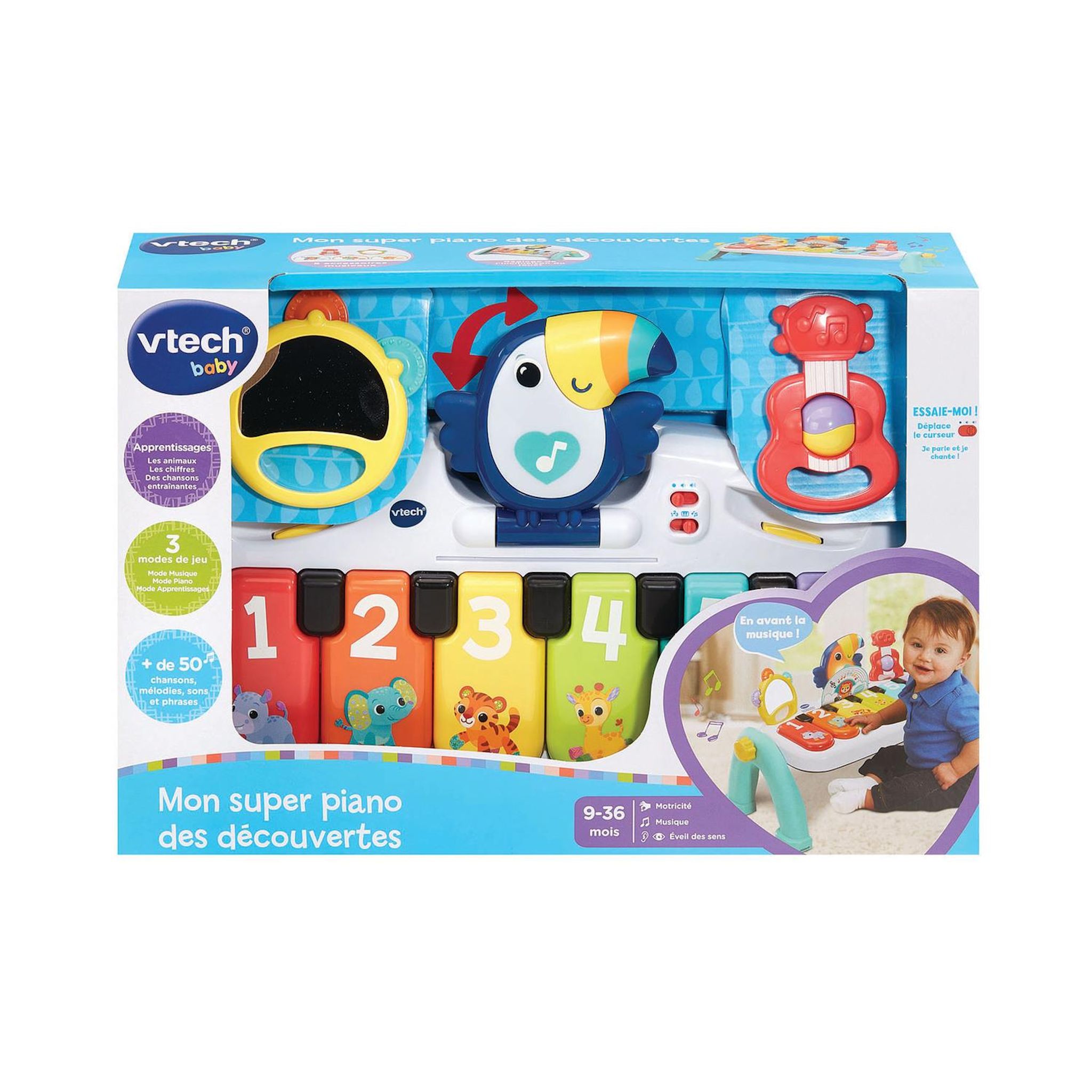 Voir la diapositive 7 : VTECH Super Piano des découvertes