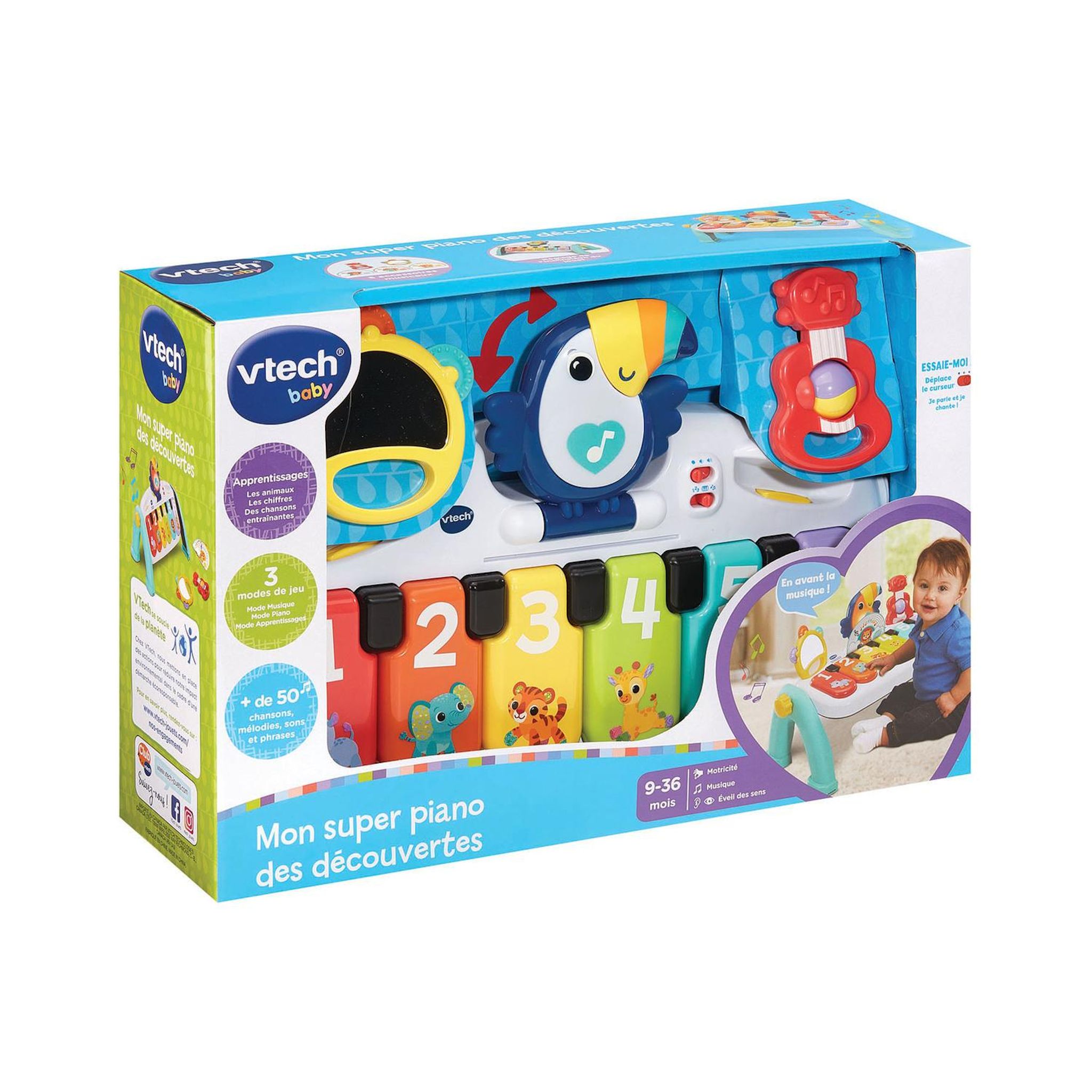 Voir la diapositive 9 : VTECH Super Piano des découvertes