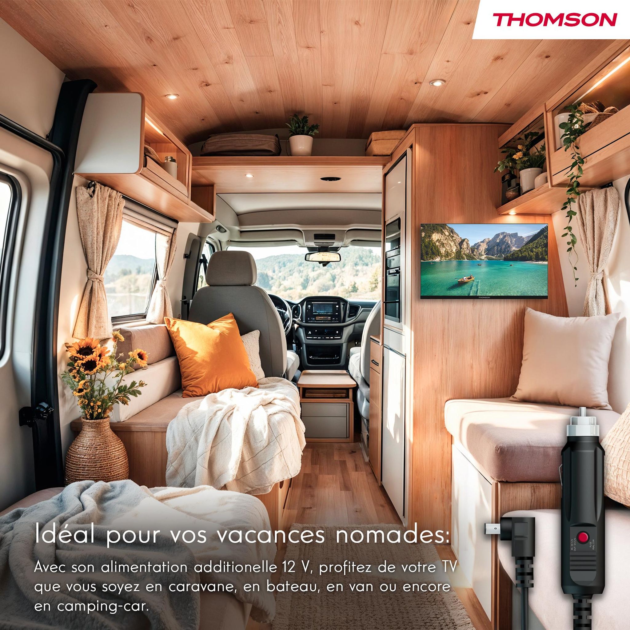 Voir la diapositive 5 : THOMSON TV FHD QLED 32FQG3S15CW 2026