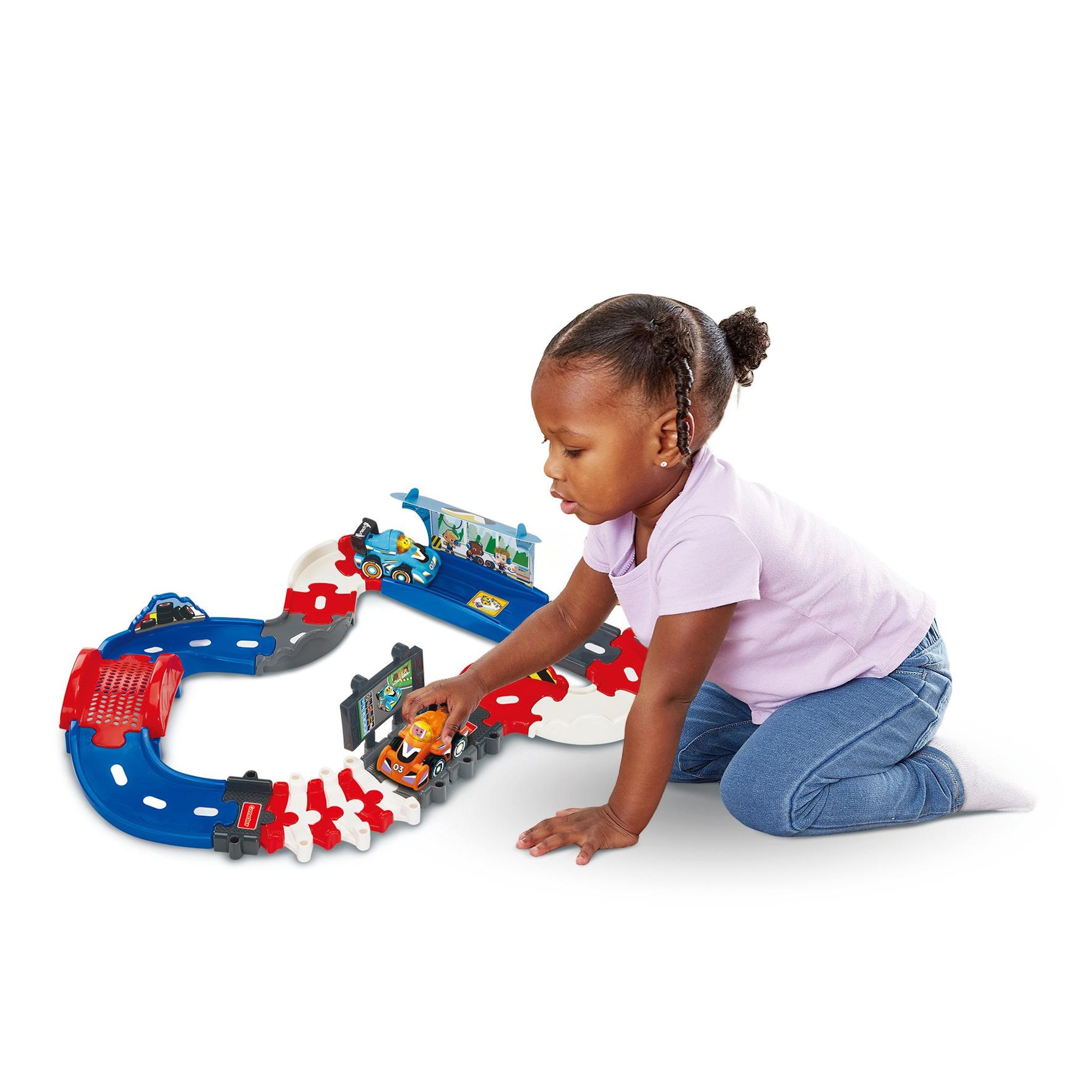 Voir la diapositive 3 : VTECH Pit Stop+Simon Super Champion Tut Tut Bolides