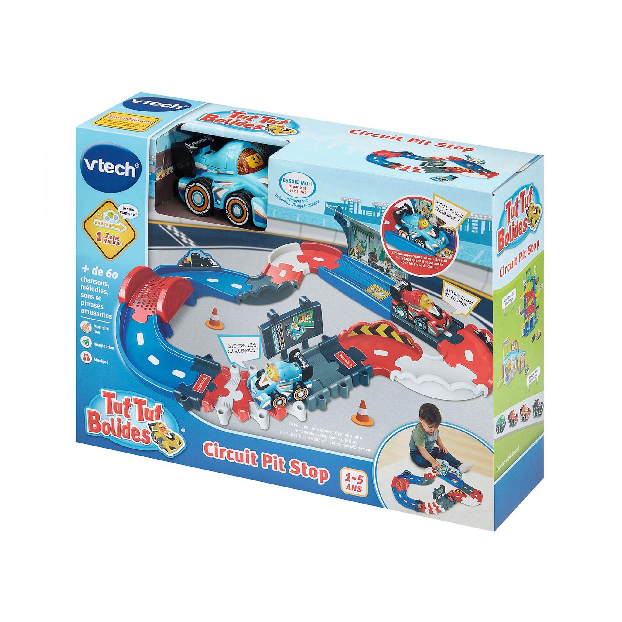 Voir la diapositive 6 : VTECH Pit Stop+Simon Super Champion Tut Tut Bolides