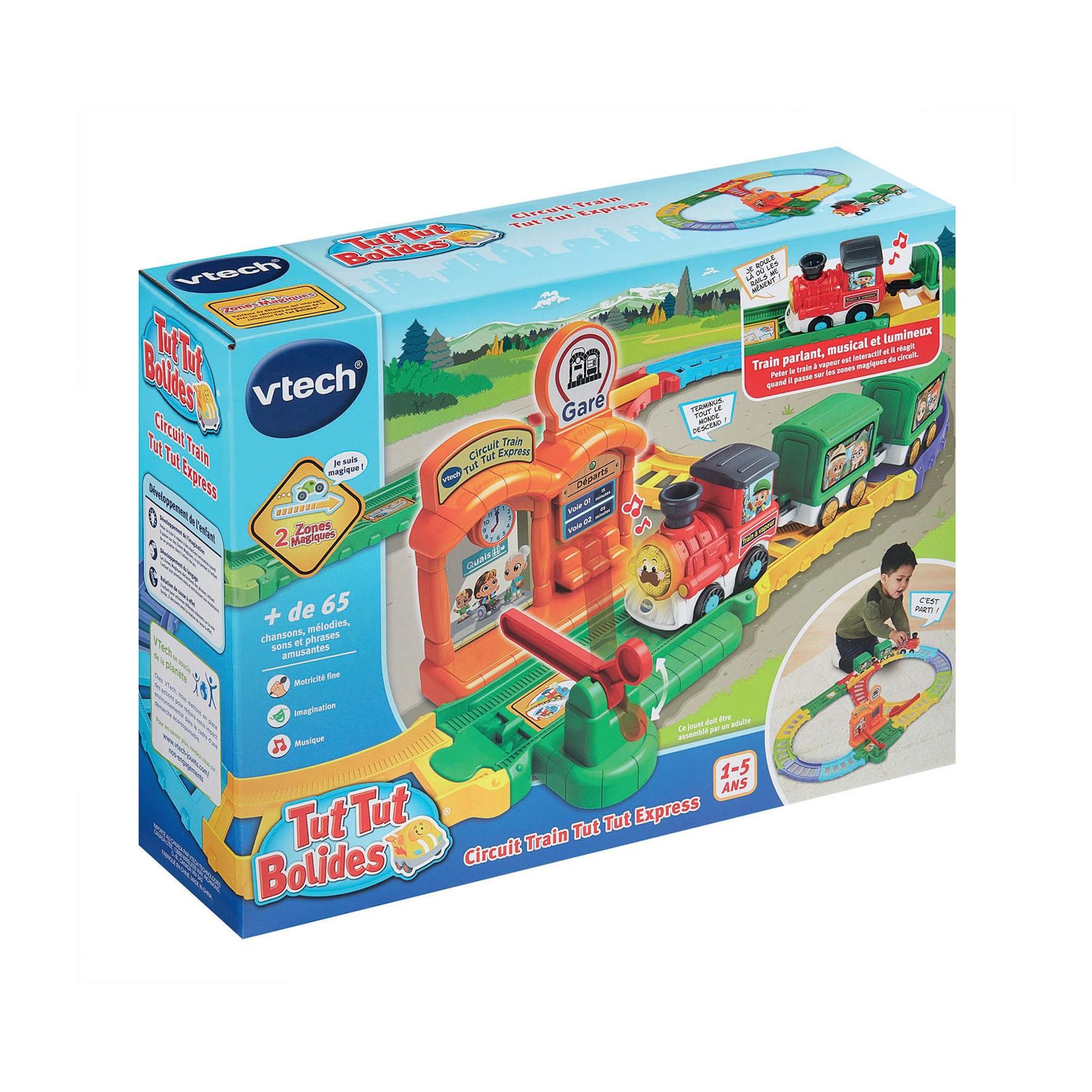 Voir la diapositive 2 : VTECH Train Tut Tut Bolides Express