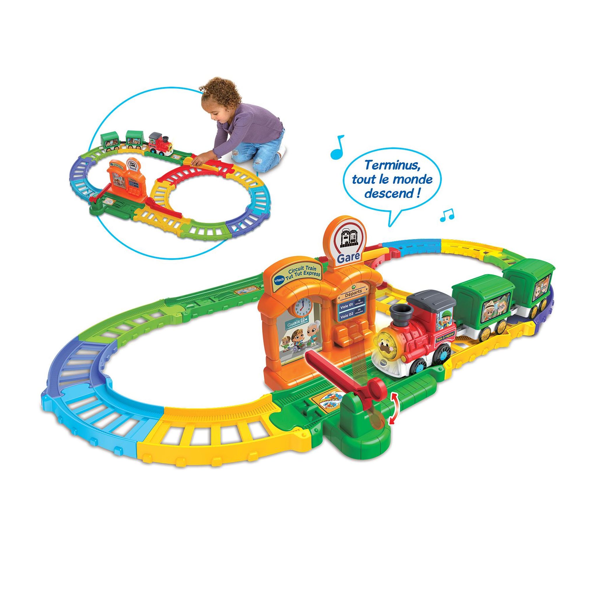 Voir la diapositive 5 : VTECH Train Tut Tut Bolides Express