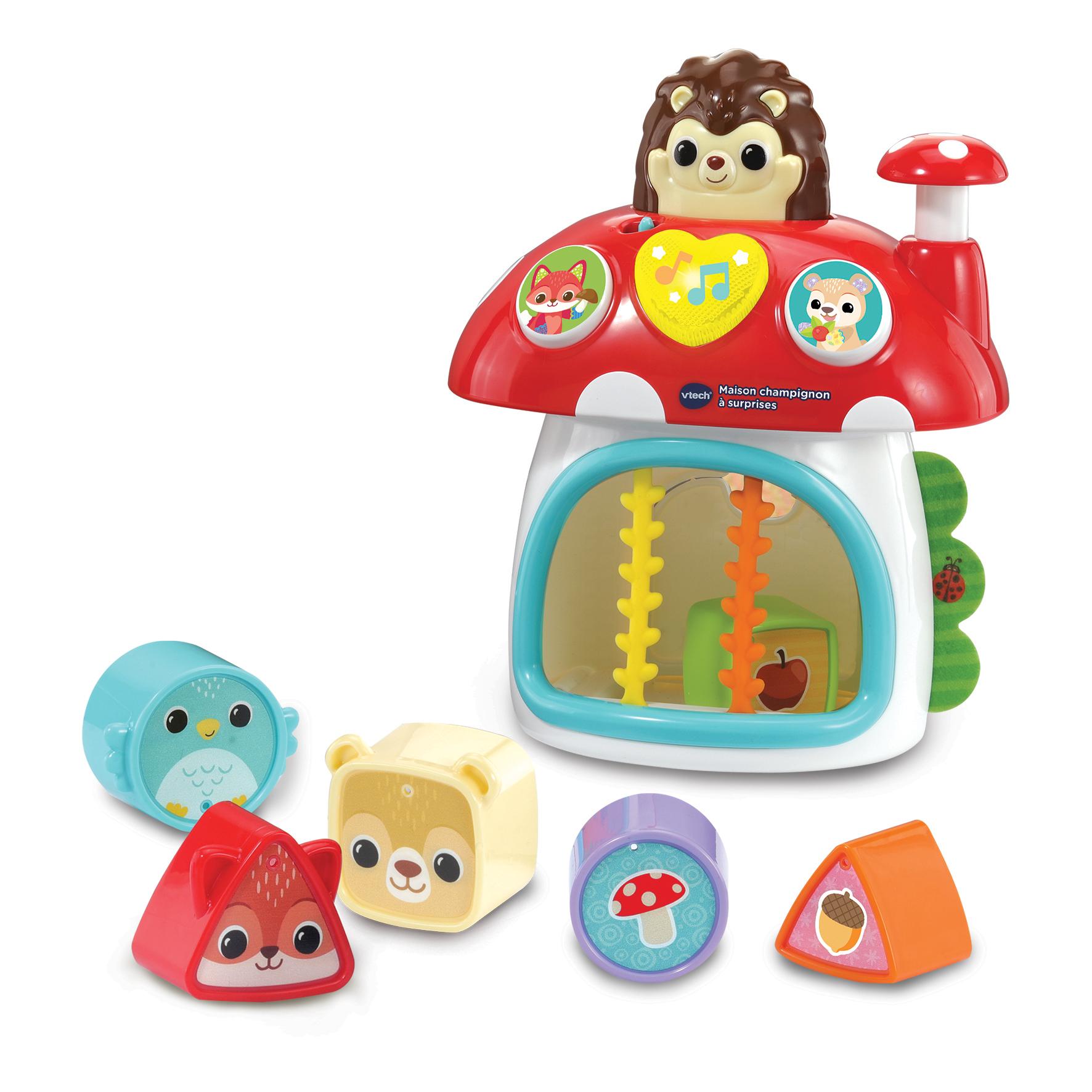 Voir la diapositive 2 : VTECH Maison champignon à surprises