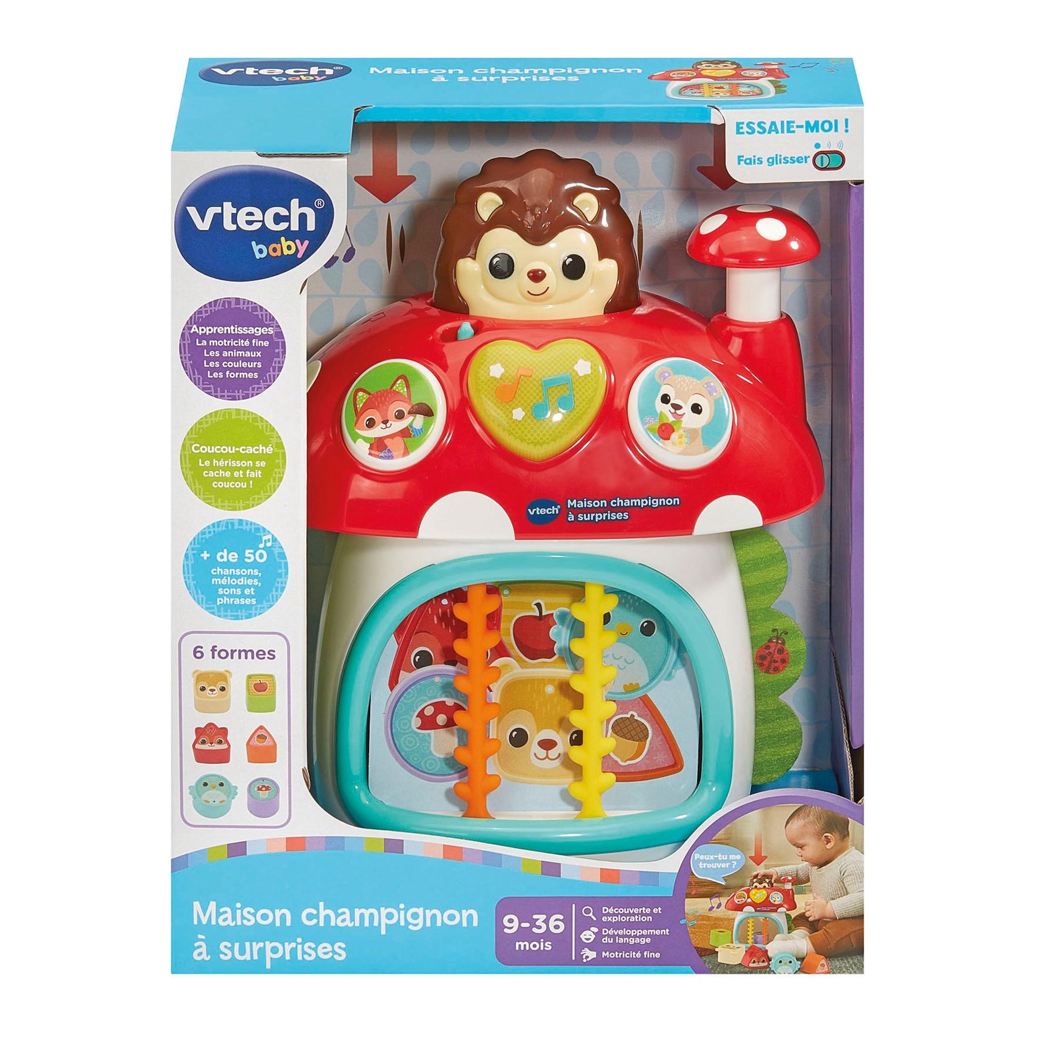 Voir la diapositive 5 : VTECH Maison champignon à surprises
