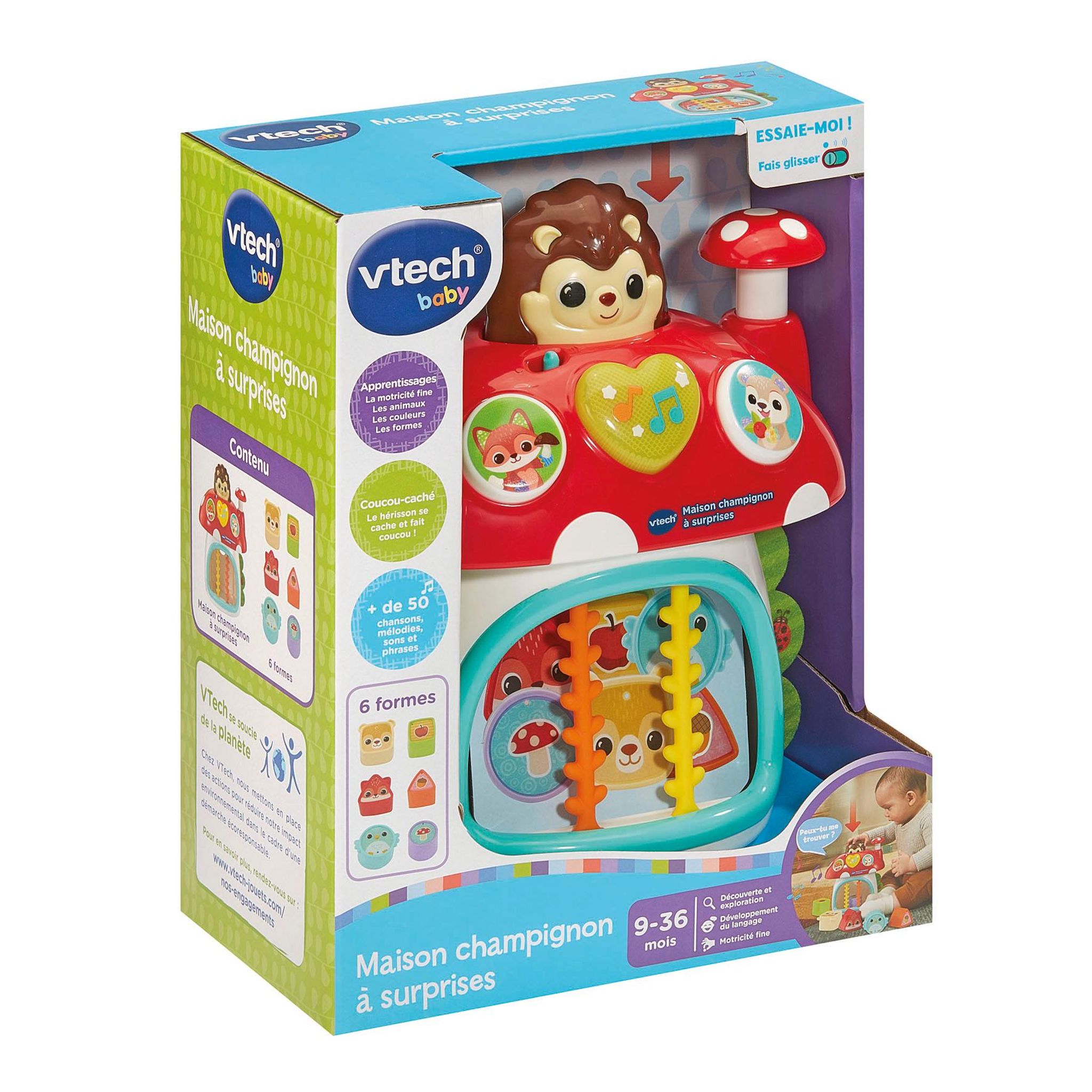 Voir la diapositive 6 : VTECH Maison champignon à surprises