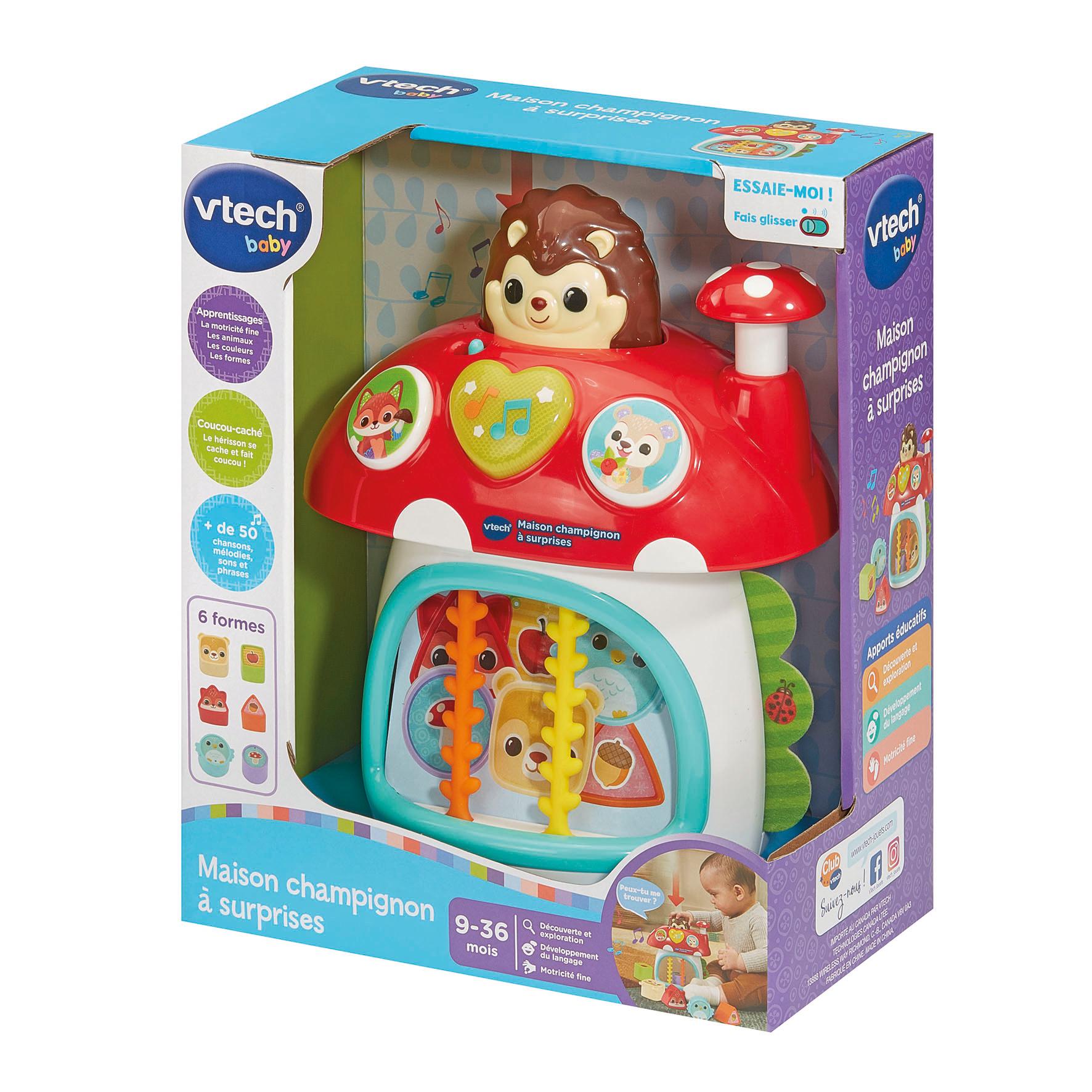 Voir la diapositive 7 : VTECH Maison champignon à surprises
