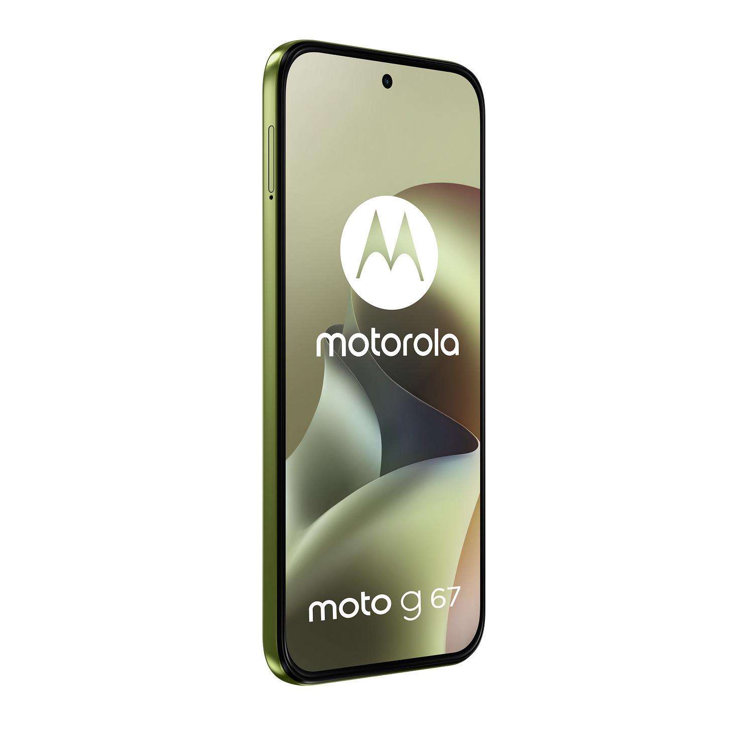 Voir la diapositive 4 : MOTOROLA G67 256Go - Vert Clair