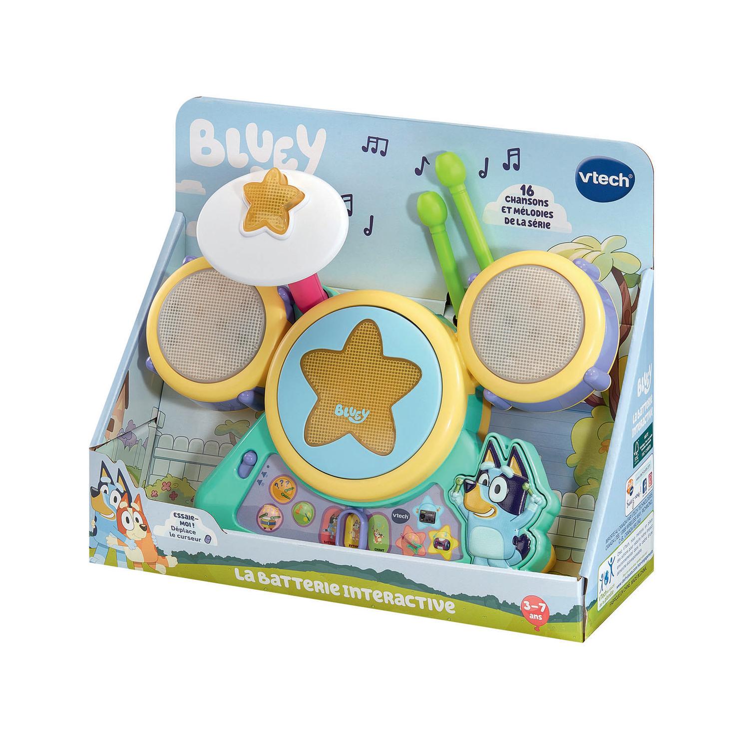 Voir la diapositive 8 : VTECH La batterie interactive de Bluey