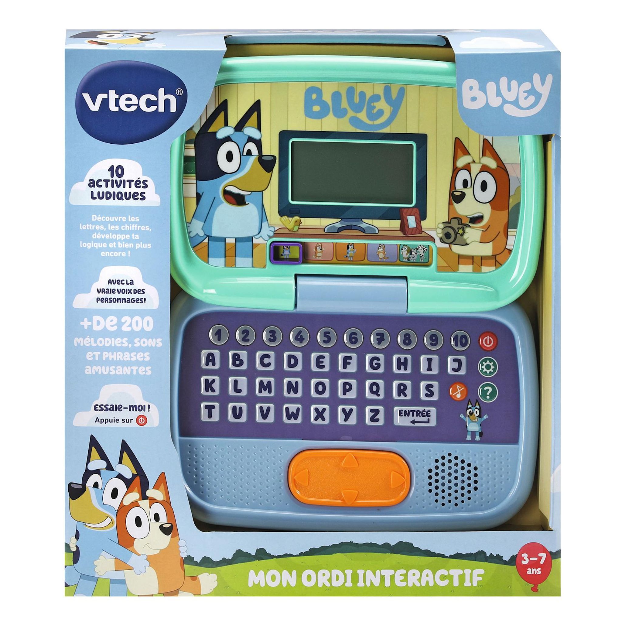 Voir la diapositive 4 : VTECH Mon ordi interactif Bluey