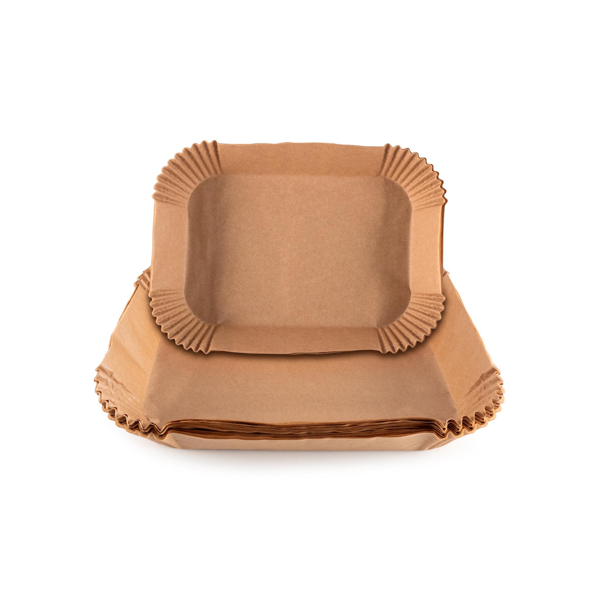Voir la diapositive 2 : Moule papier cuisson Air Fryer GURUPA PACK