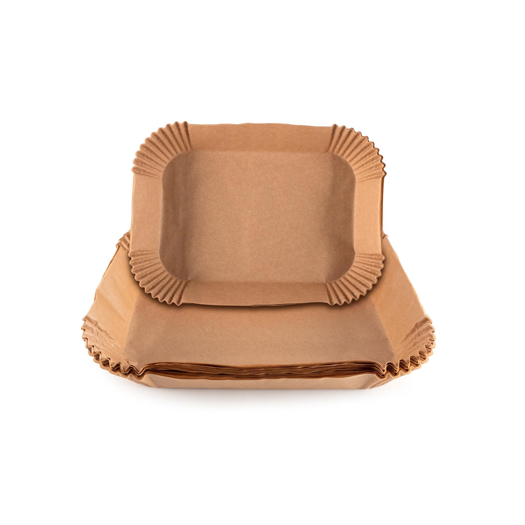 Voir la diapositive 2 : Moule papier cuisson Air Fryer GURUPA PACK