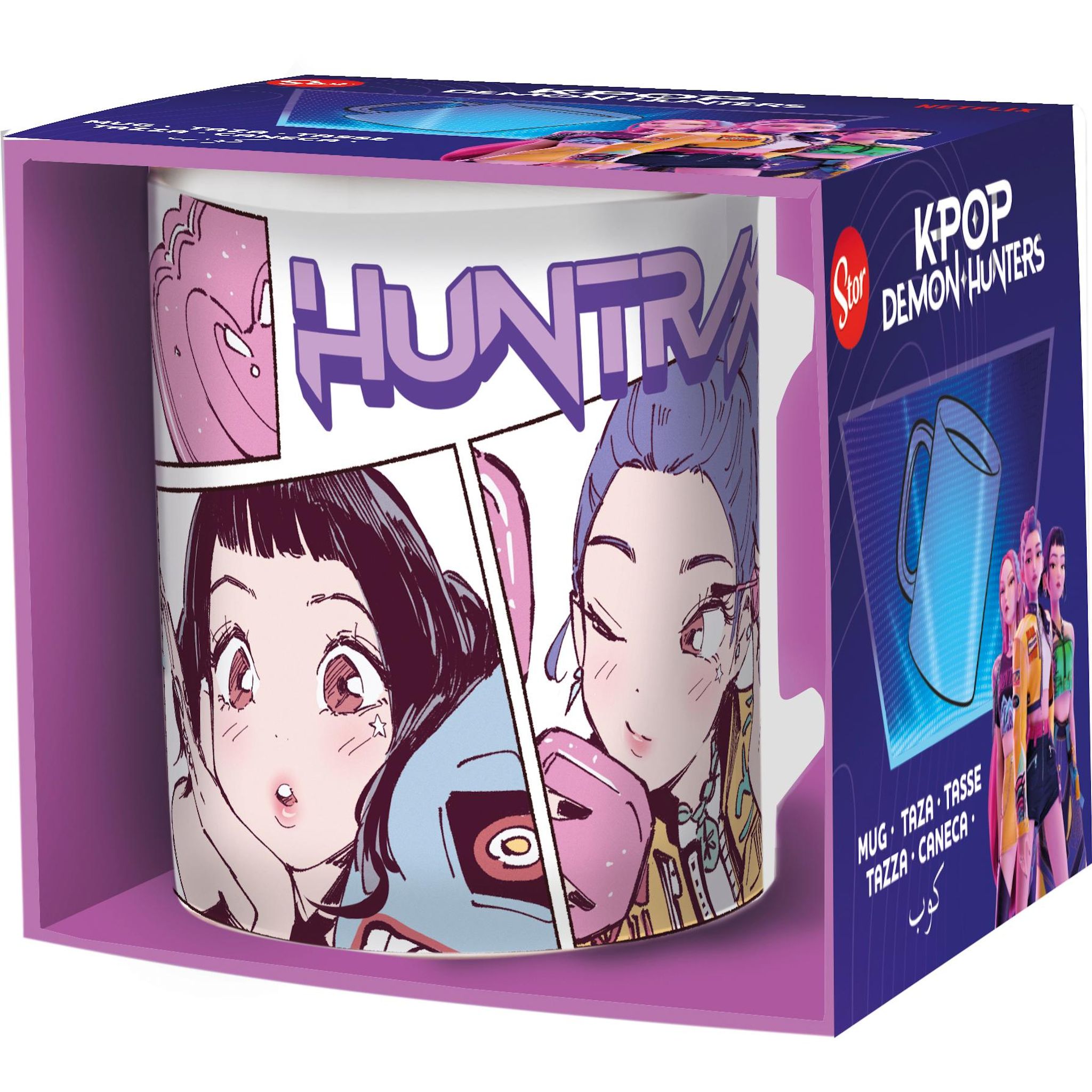 Voir la diapositive 3 : Mug Céramique Kpop Demon Hunter Huntrix
