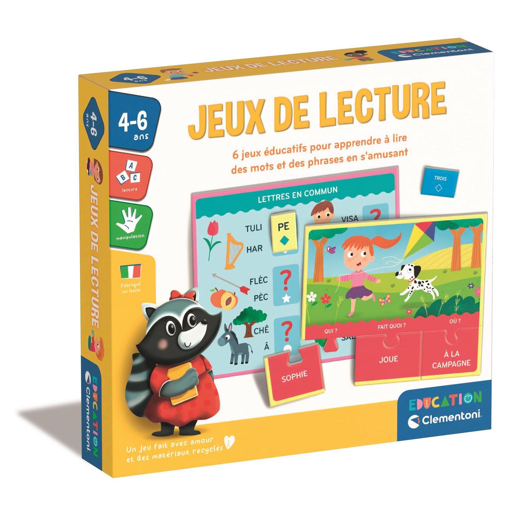 CLEMENTONI Jeux de Lecture