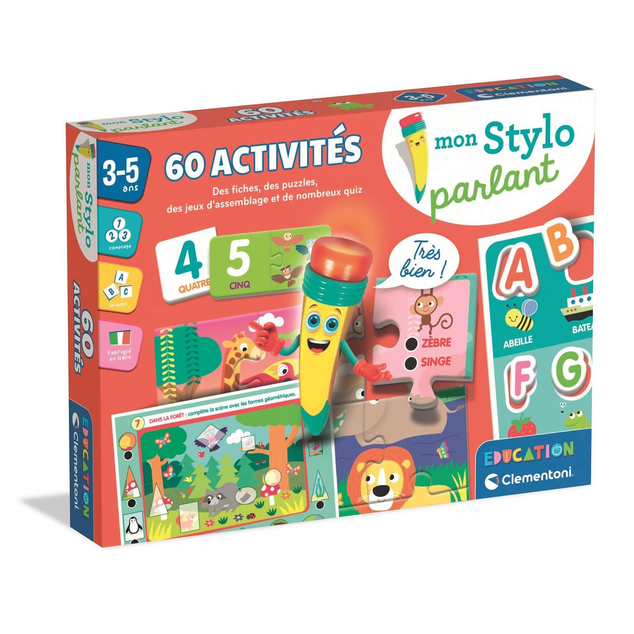 CLEMENTONI Stylo 60 actrivités Interactif