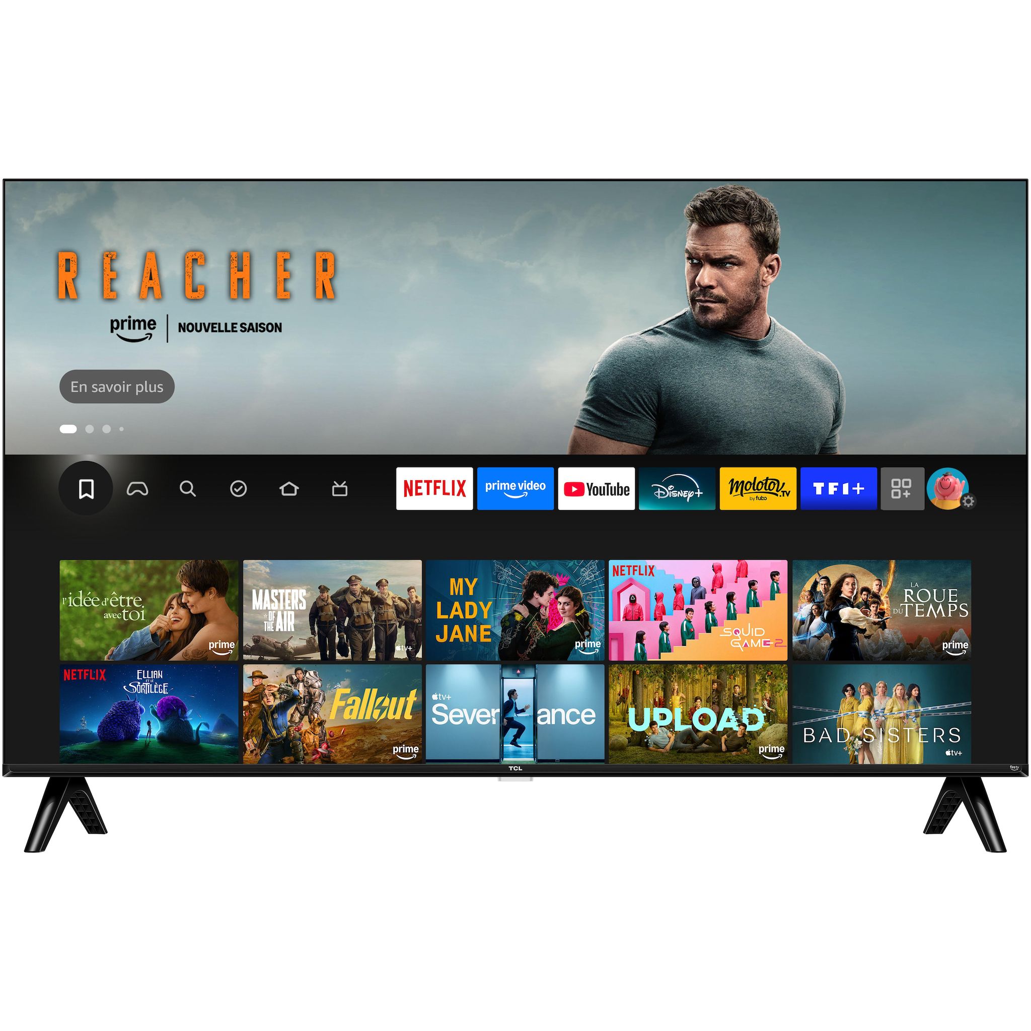 Voir la diapositive 3 : TCL TV QLED FHD 32SF560