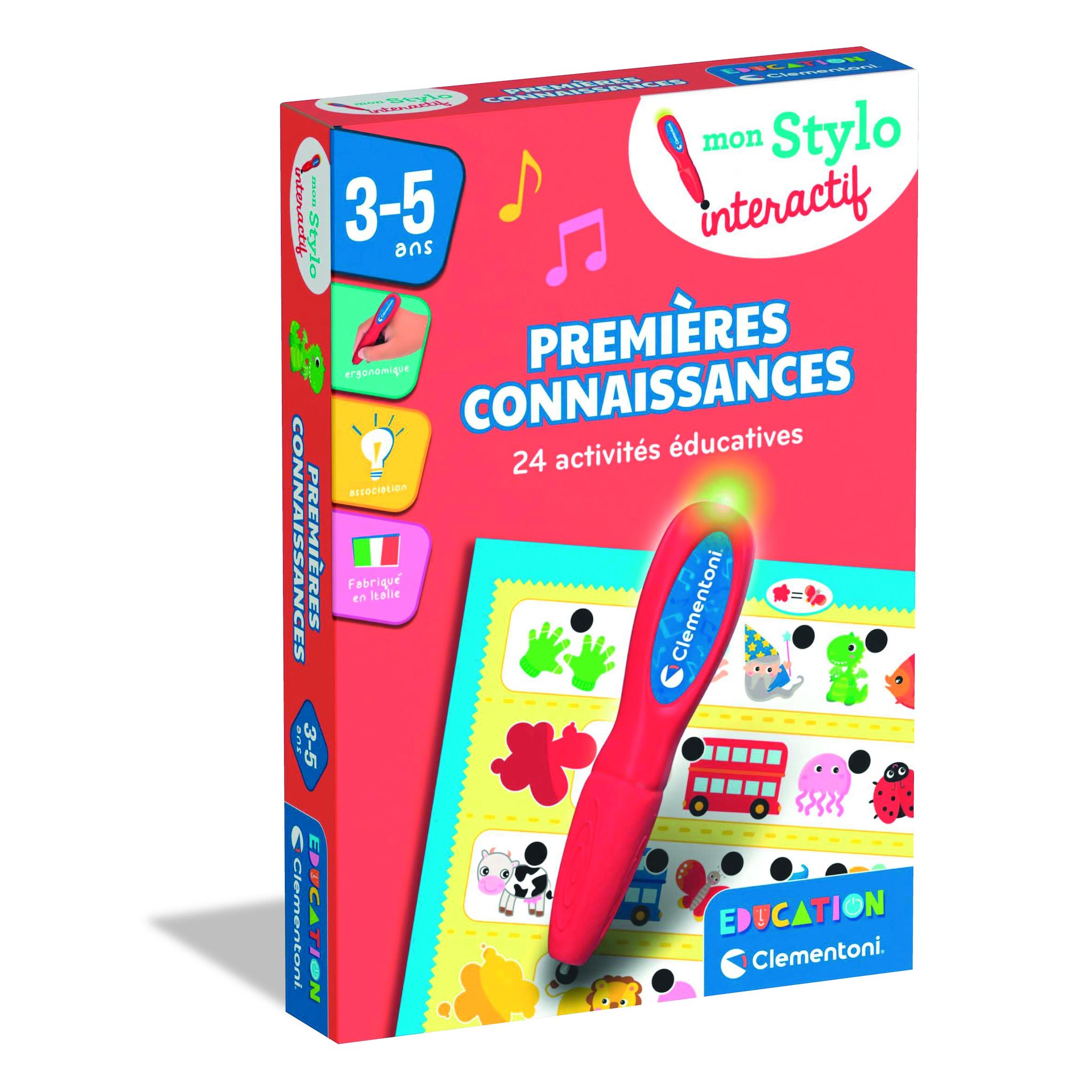 CLEMENTONI Stylo Premières Connaissances Interactif