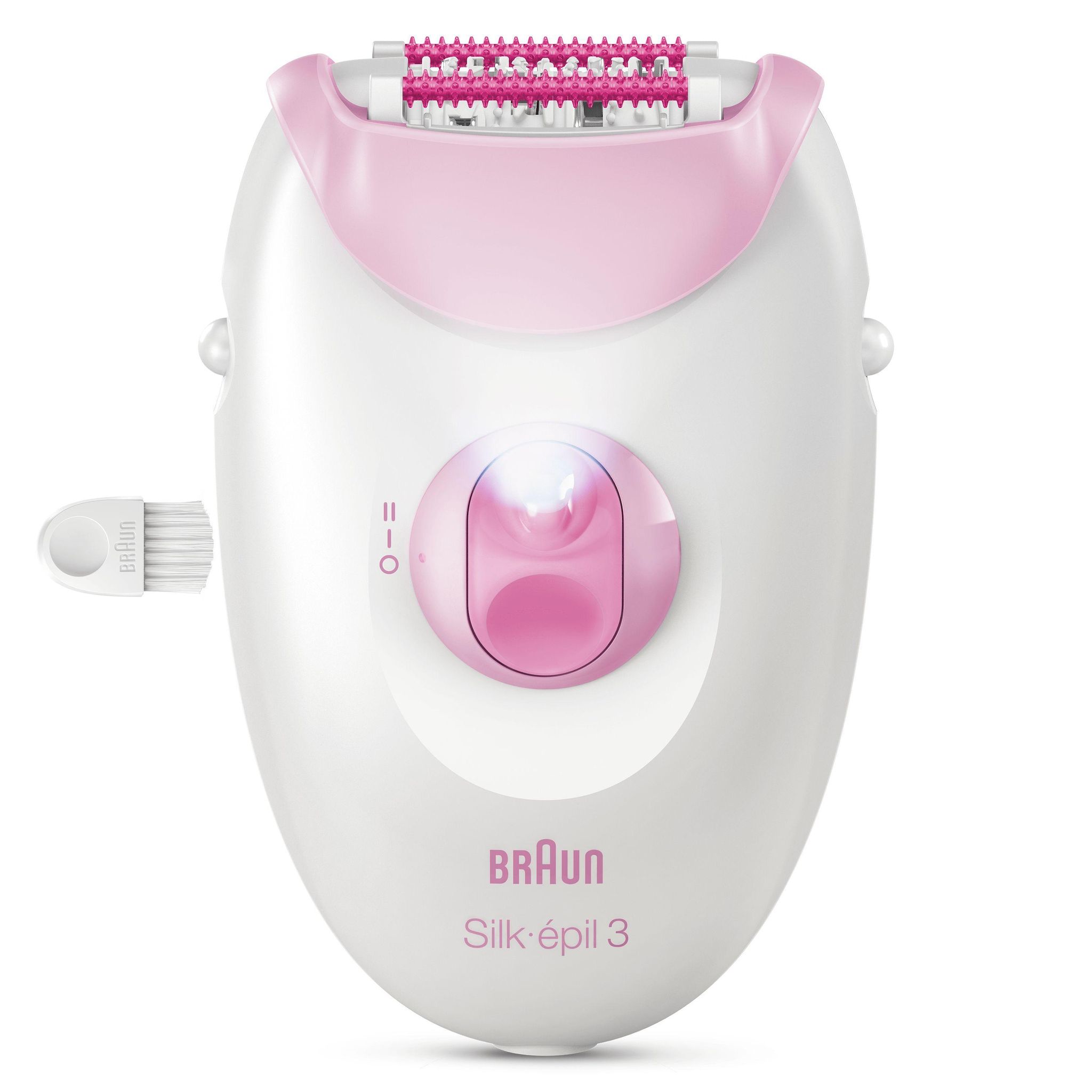 Voir la diapositive 10 : BRAUN Épilateur SE3-000 - Blanc