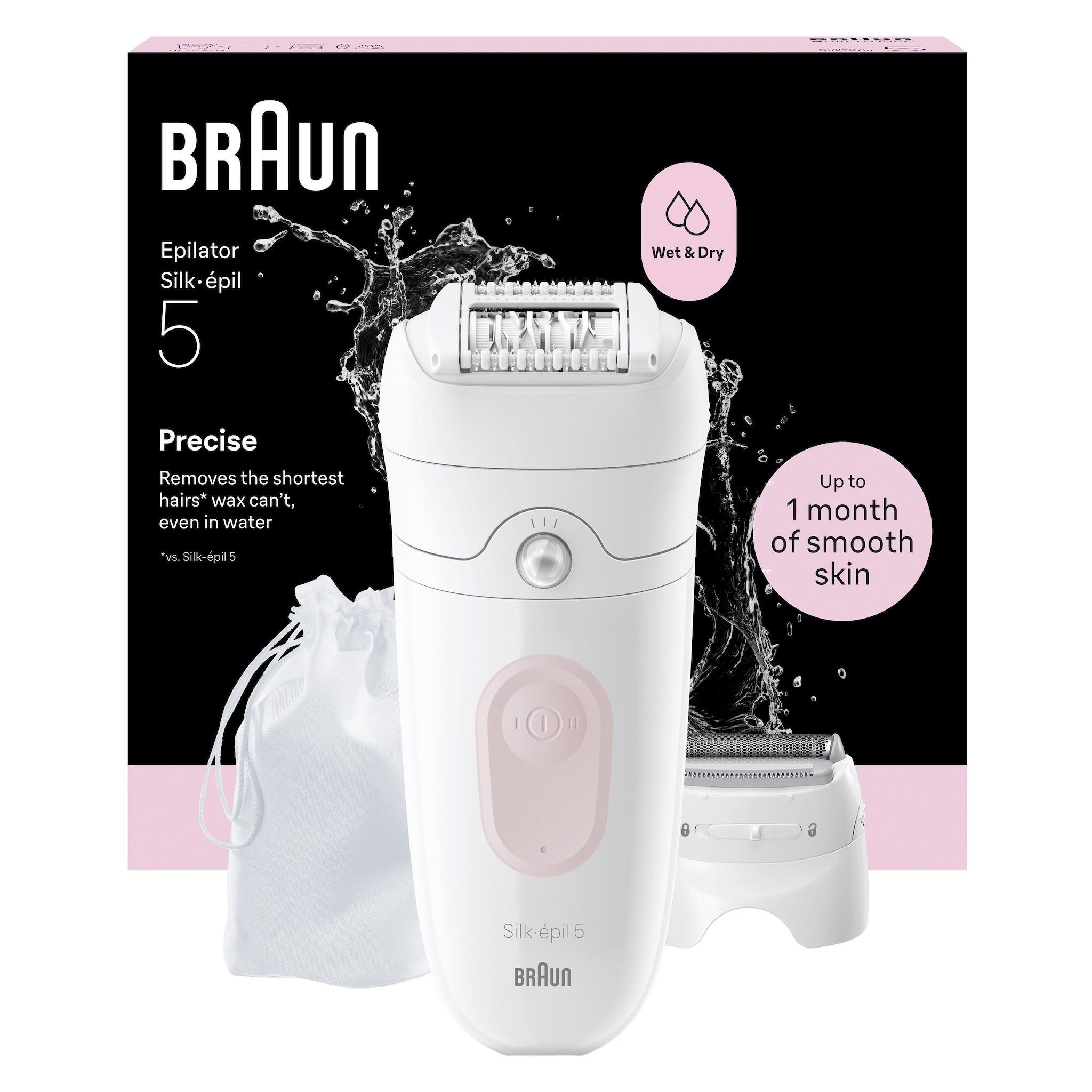 BRAUN Épilateur SE5-041 - Blanc