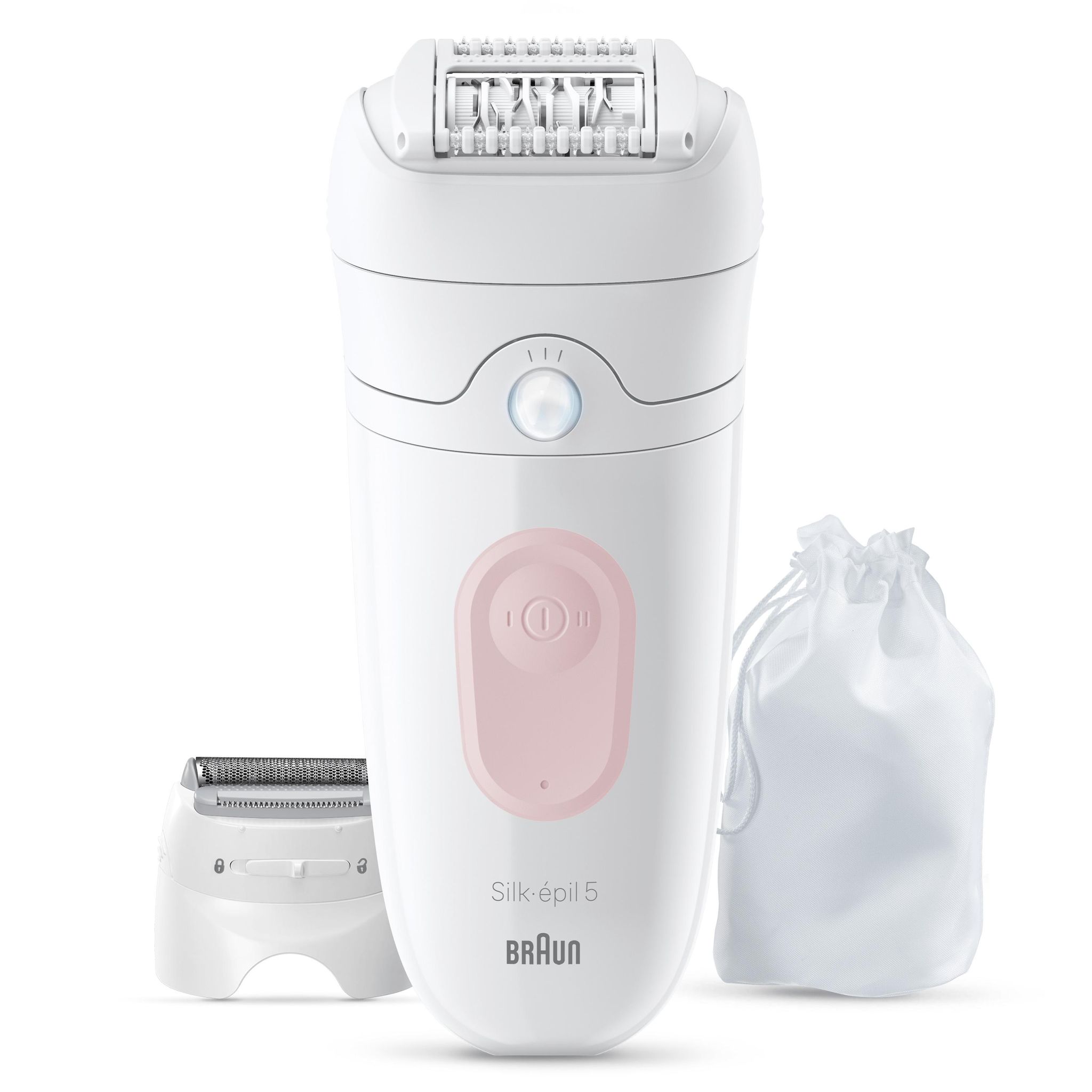 Voir la diapositive 9 : BRAUN Épilateur SE5-041 - Blanc