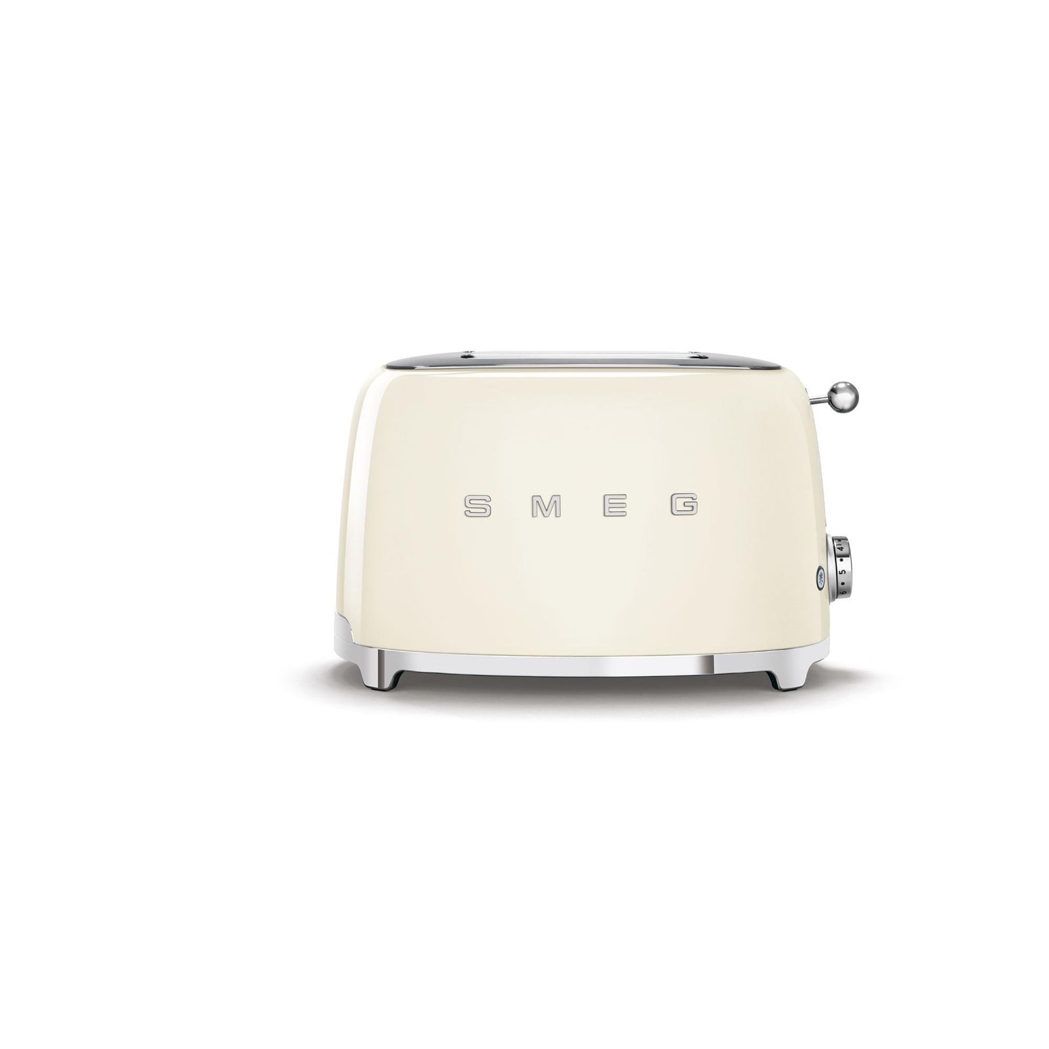 Voir la diapositive 1 : SMEG Grille pain TSF01CREU - Crème