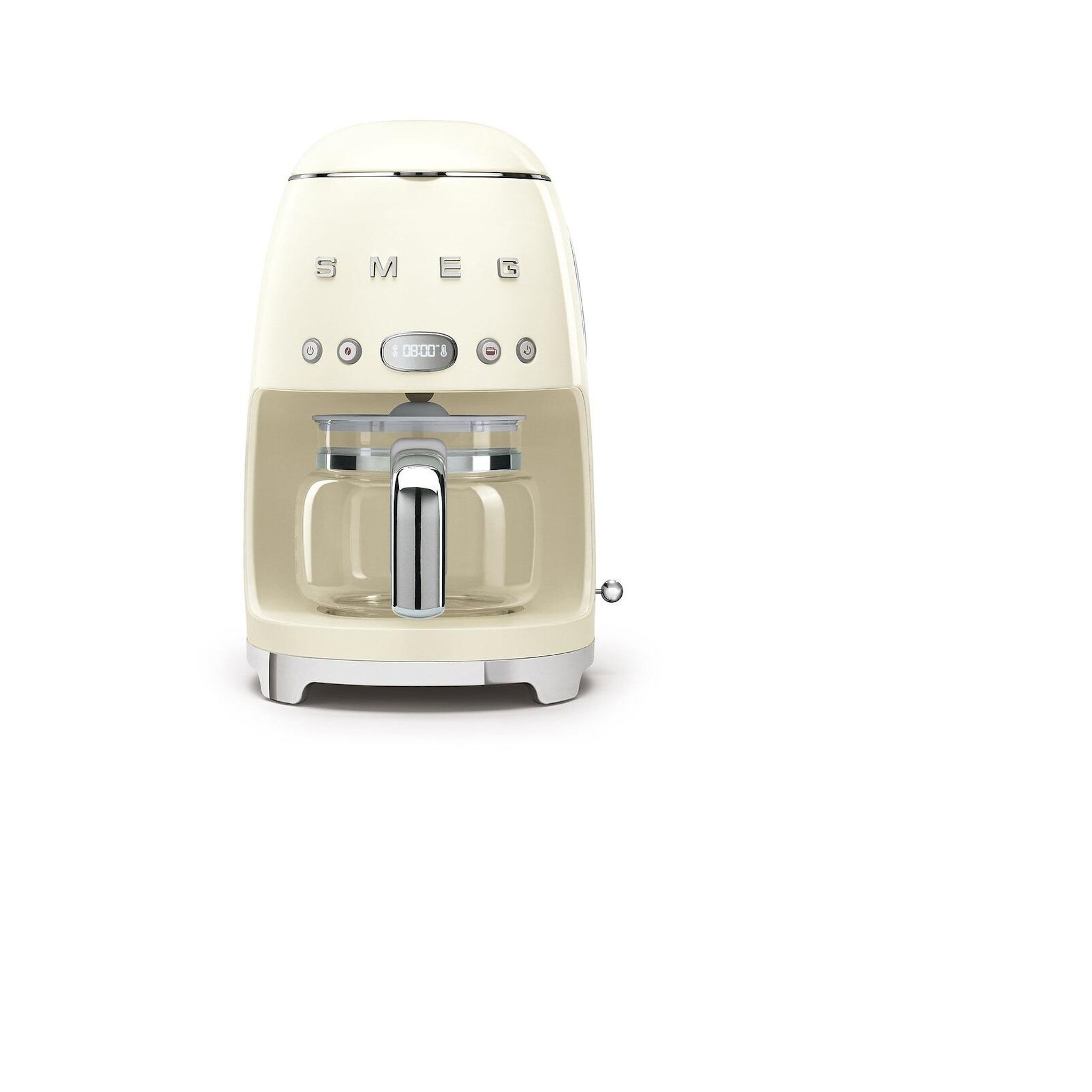 Voir la diapositive 1 : SMEG Cafetière filtre DCF02CREU - Beige
