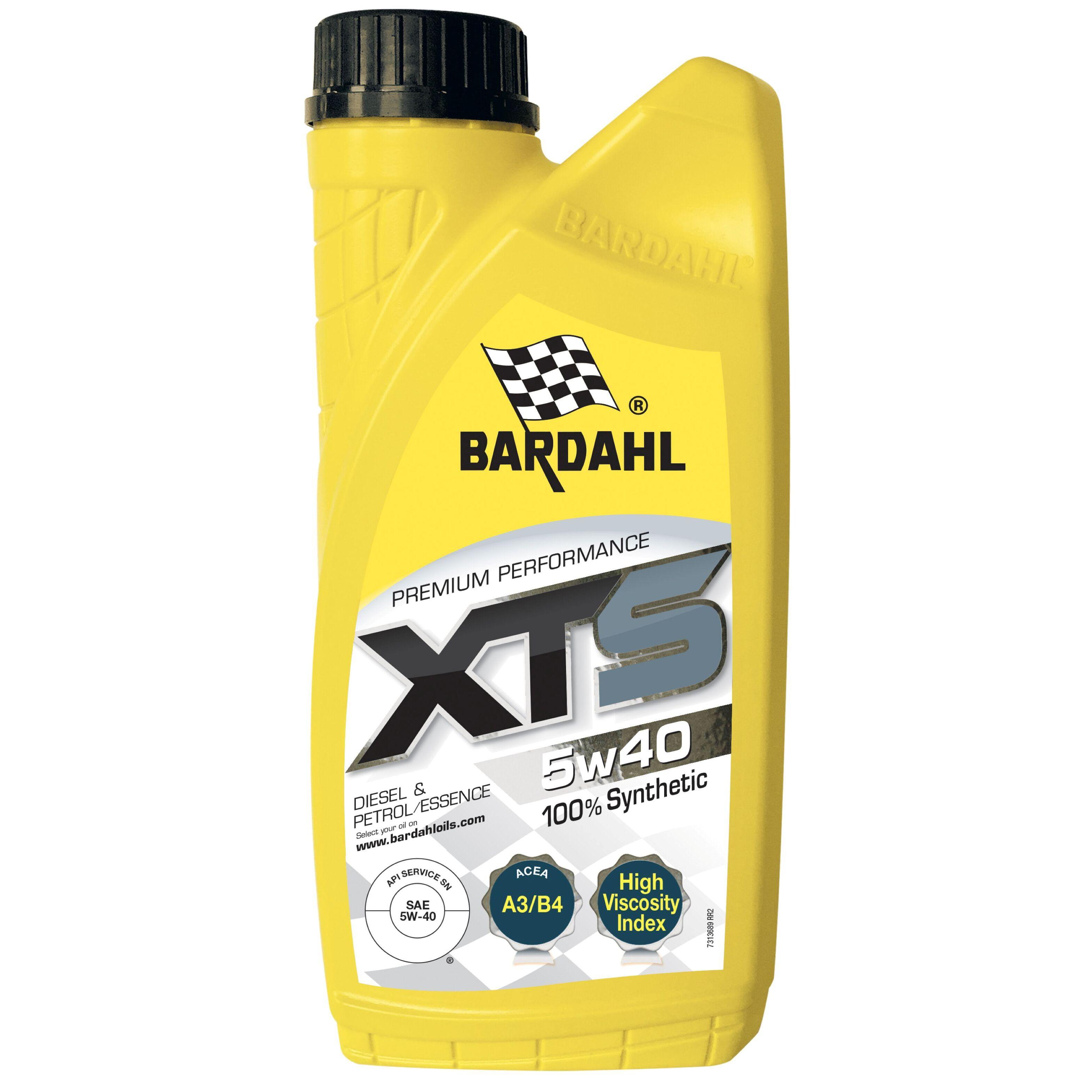 BARDAHL Huile moteur XTS 5W40 synthèse 1L