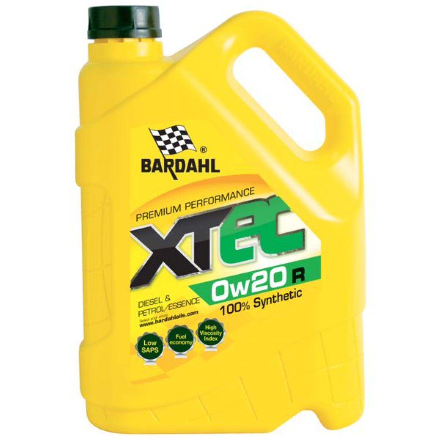 BARDAHL Huile moteur XTEC 0W20 R FE C5 5L