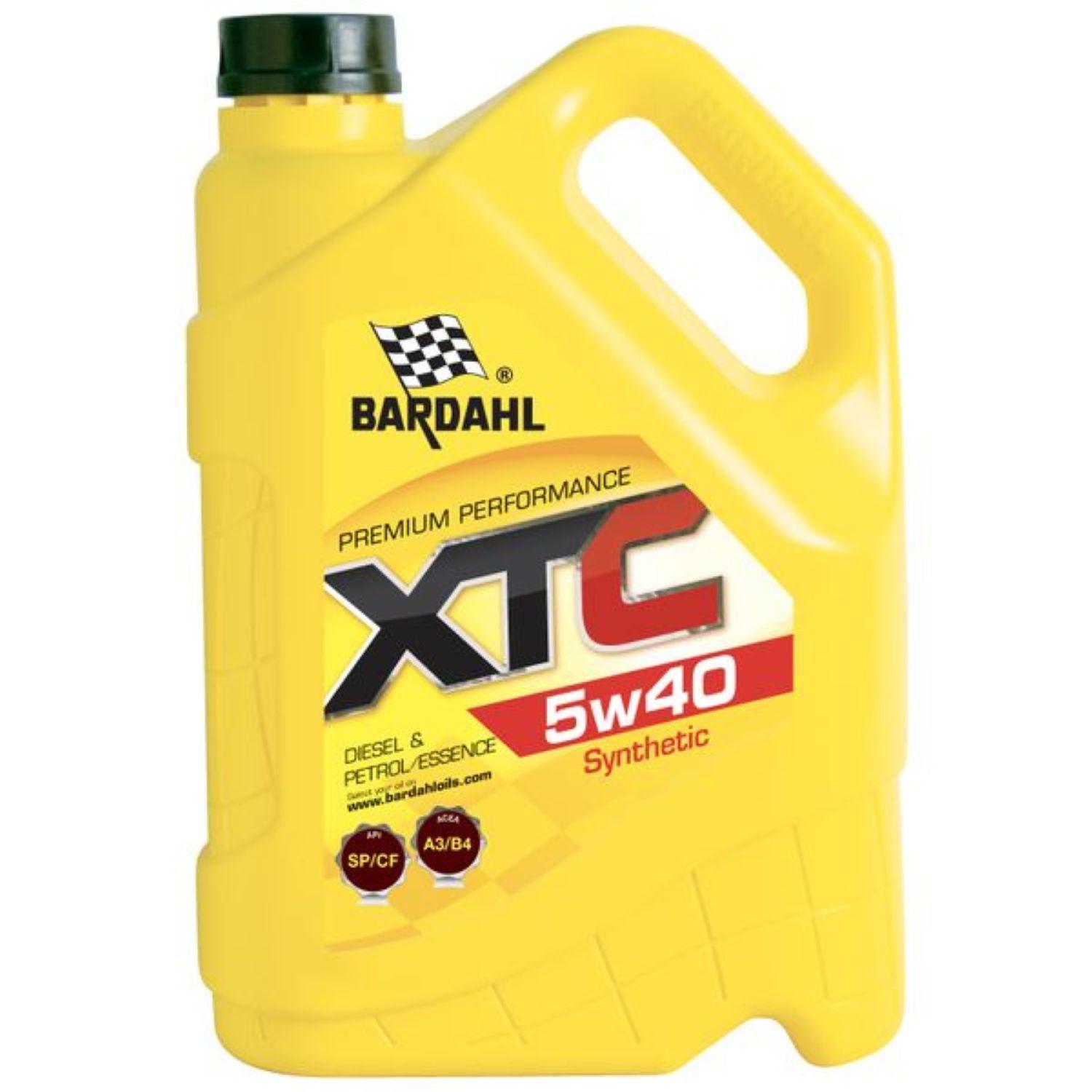 BARDAHL Huile moteur XTC 5W40 A3/B4 5L