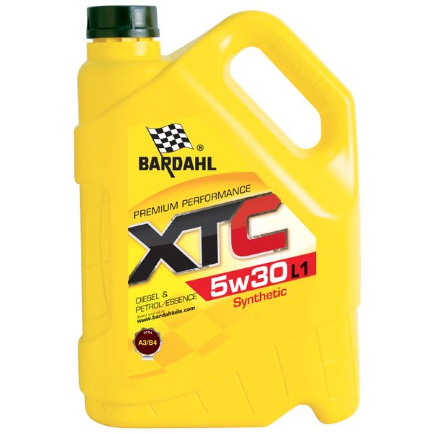BARDAHL Huile moteur XTC 5W30 L1 A3/B4 5L