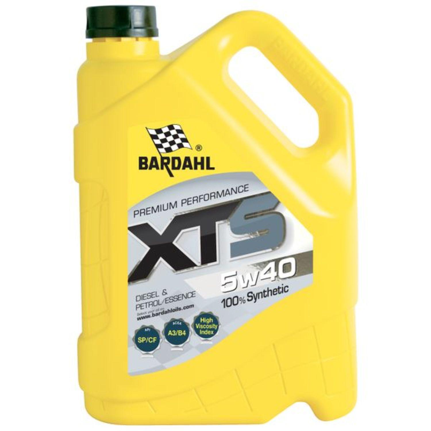 BARDAHL Huile moteur XTS 5W40 synthèse 5L